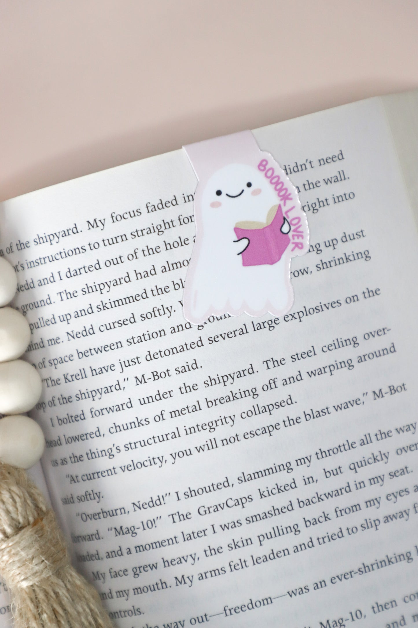 Booook Lover Magnetic Bookmark