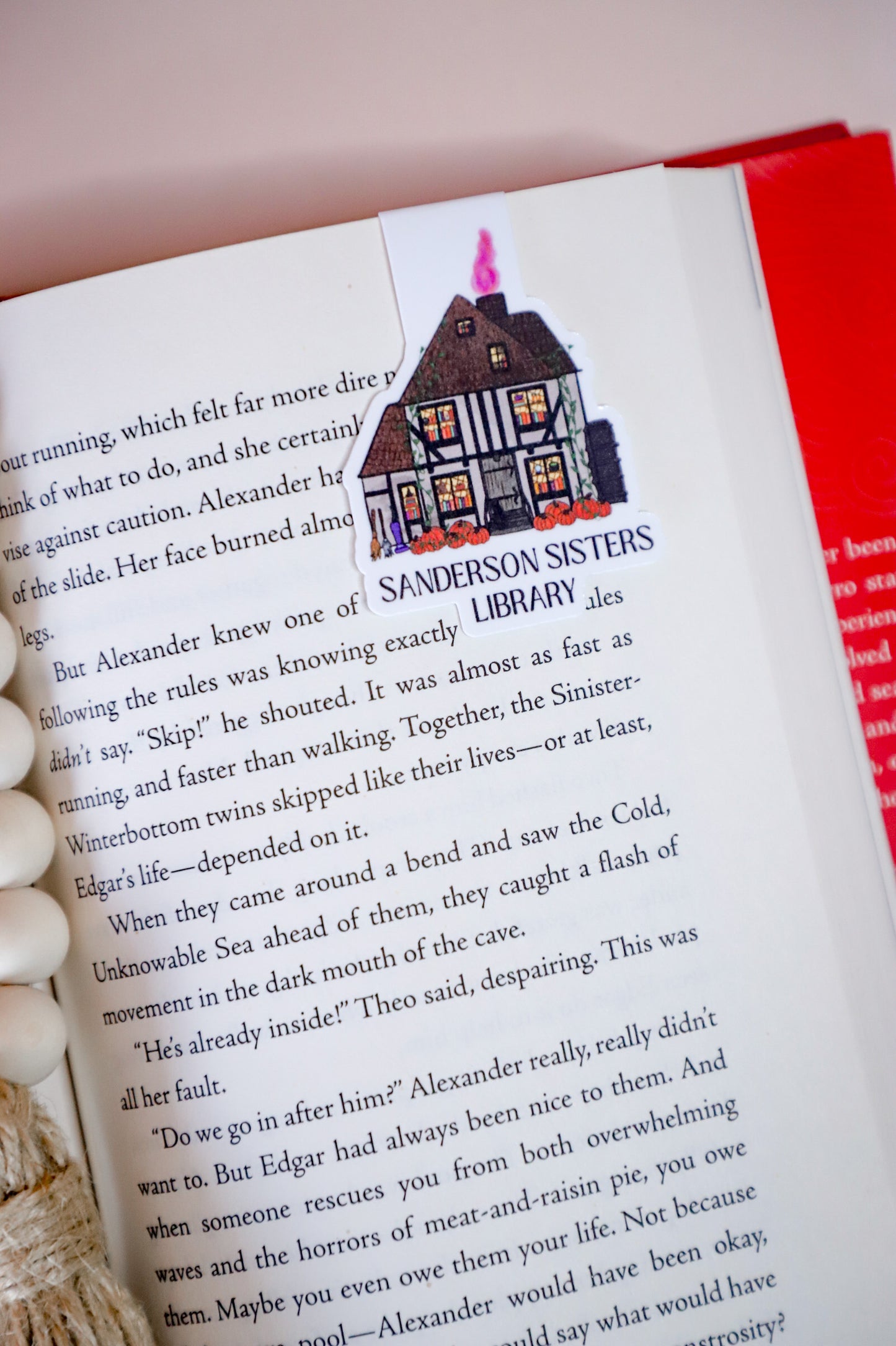 Sanderson Sisters Library Magnetic Bookmark