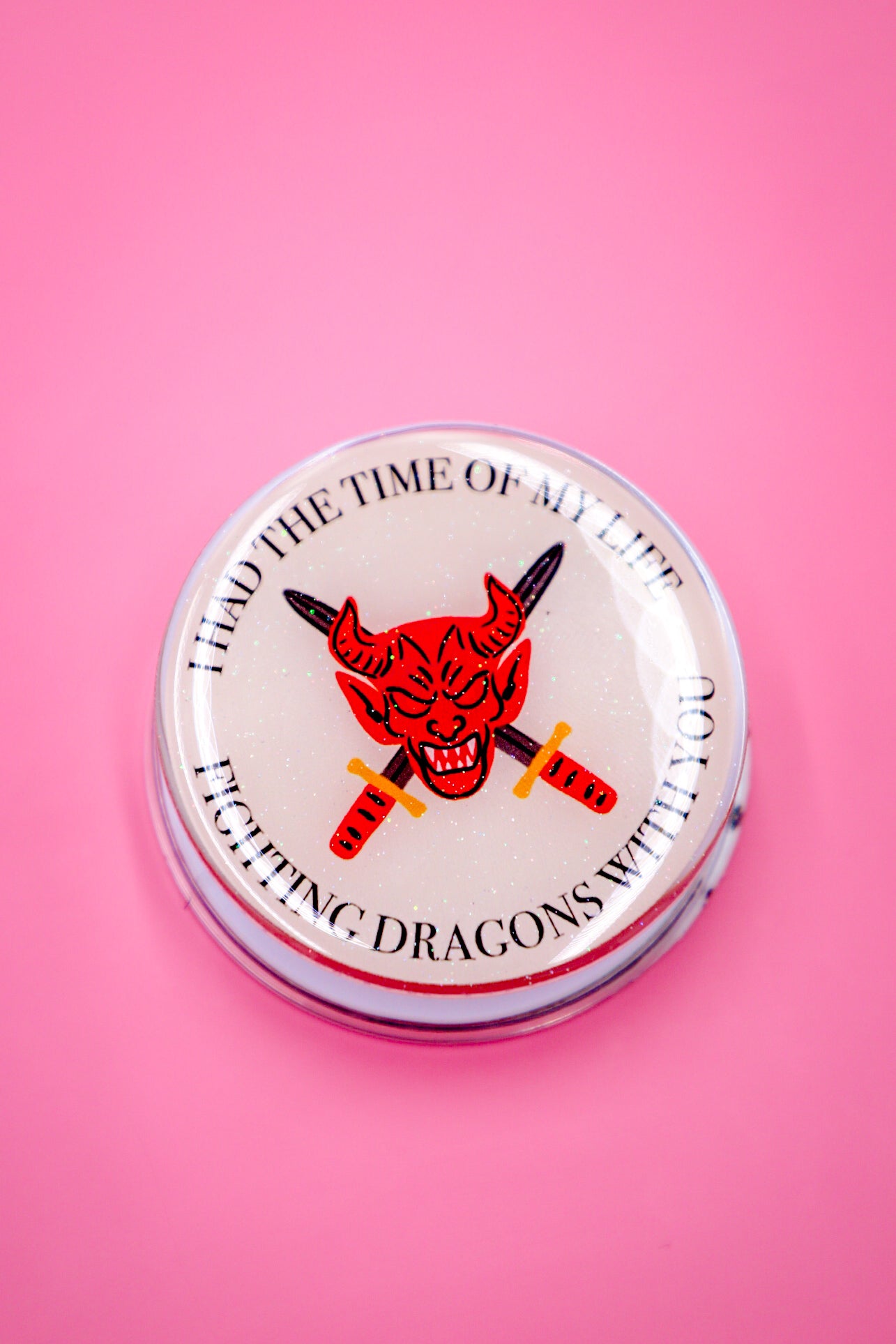 I Had the Time of My Life Fighting Dragons with You Glitter MagSafe Phone Grip