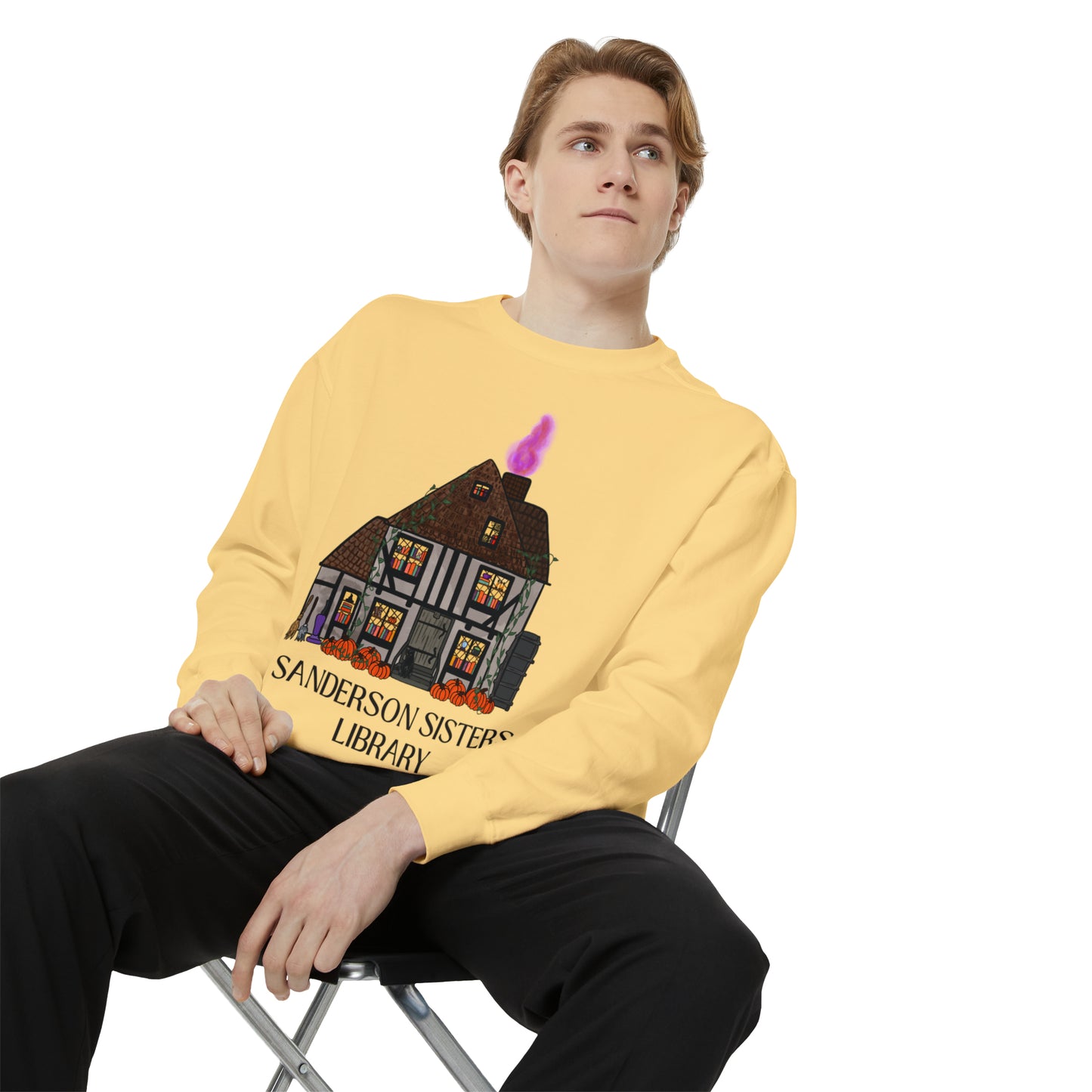 Unisex Garment-Dyed Sweatshirt
