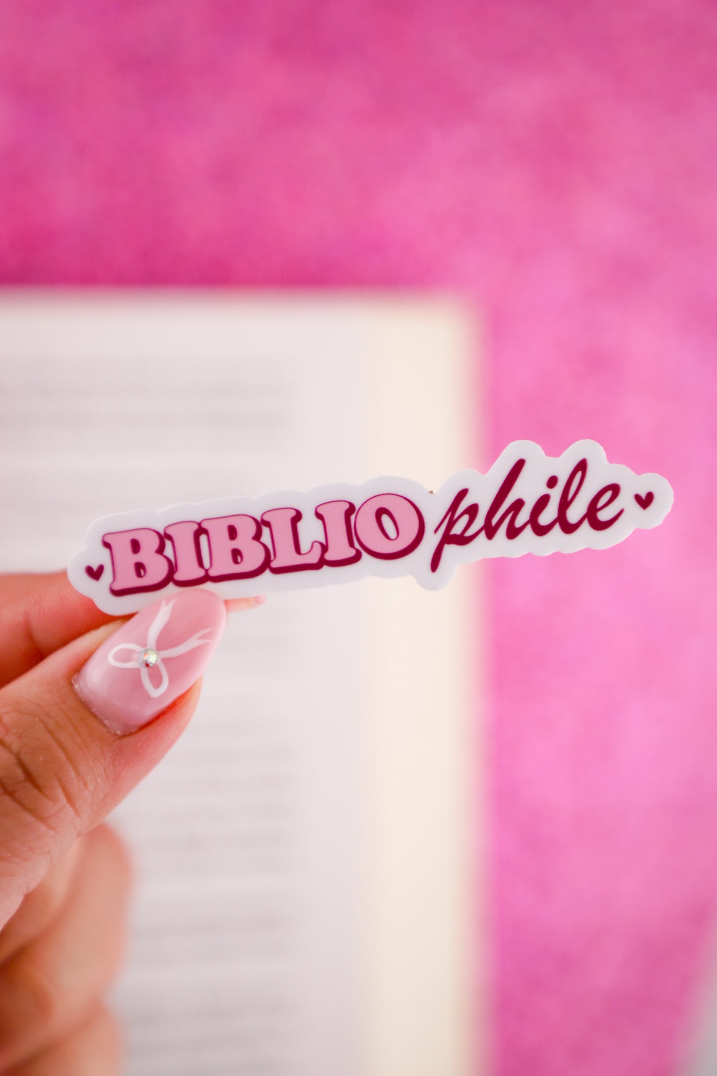 Bibliophile Sticker