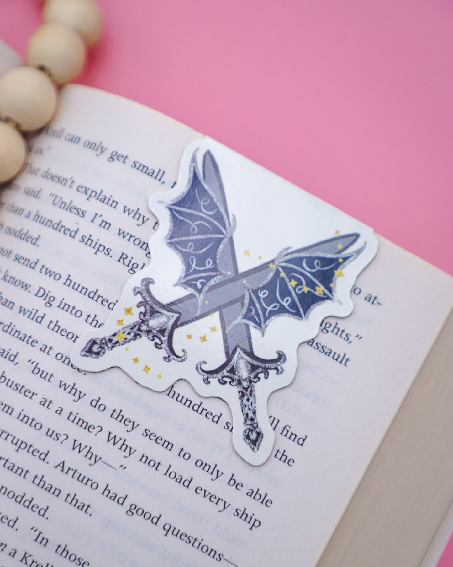Wings of Night Magnetic Bookmark