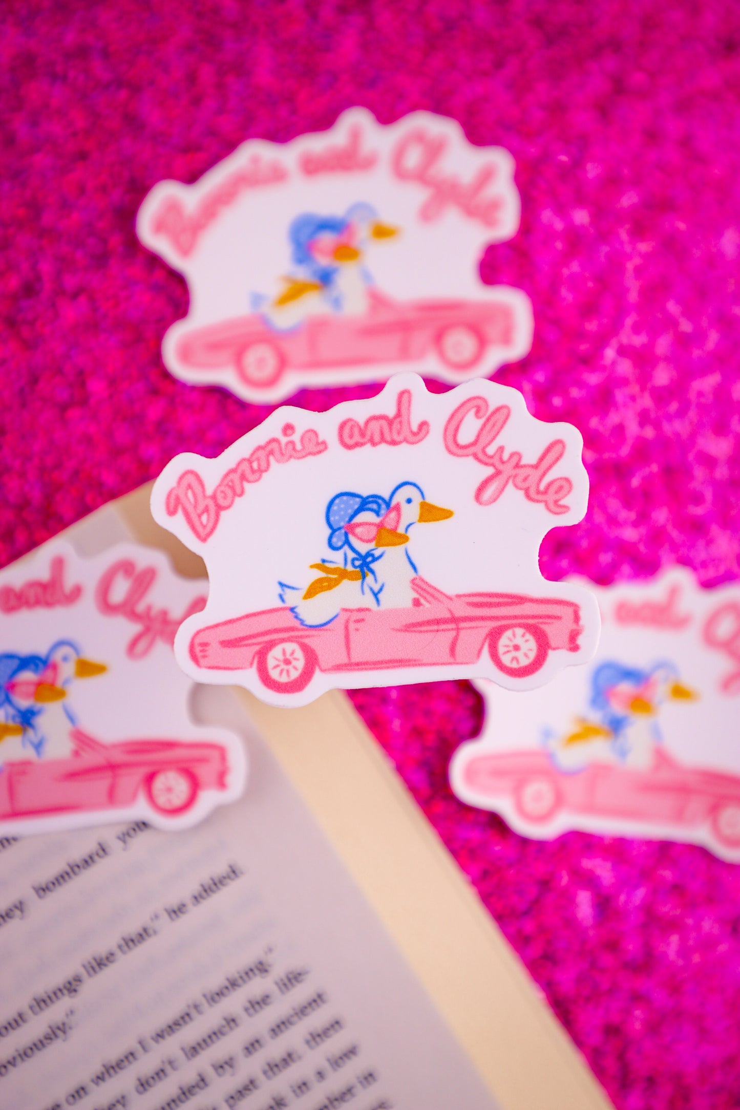 Bonnie and Clyde Sticker