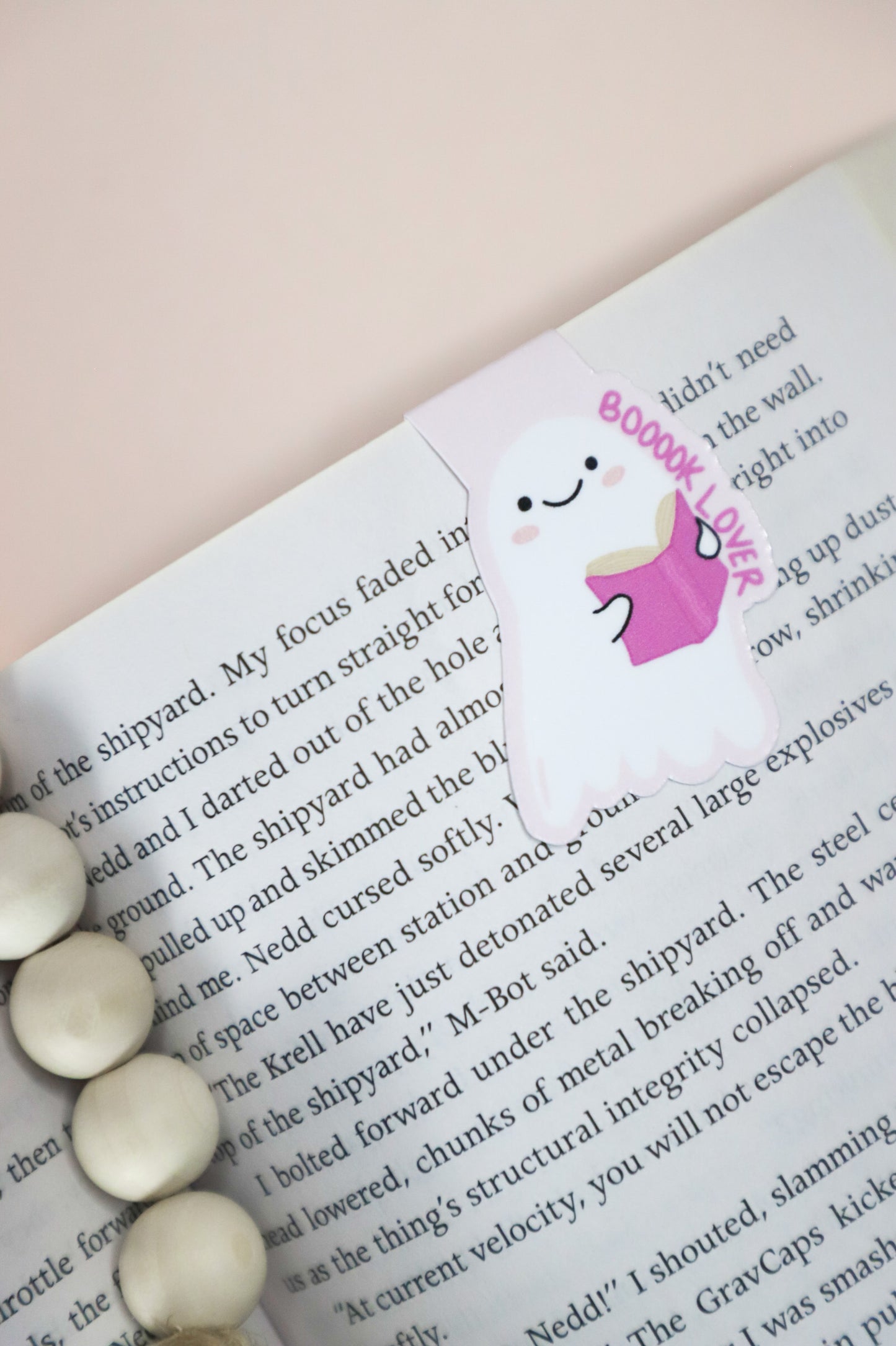 Booook Lover Magnetic Bookmark