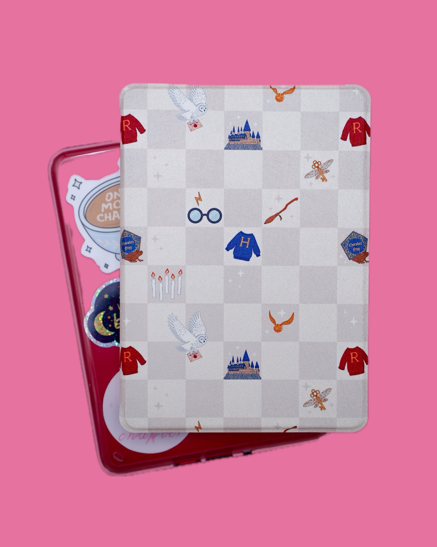 Happy Christmas Clearback Kindle Case