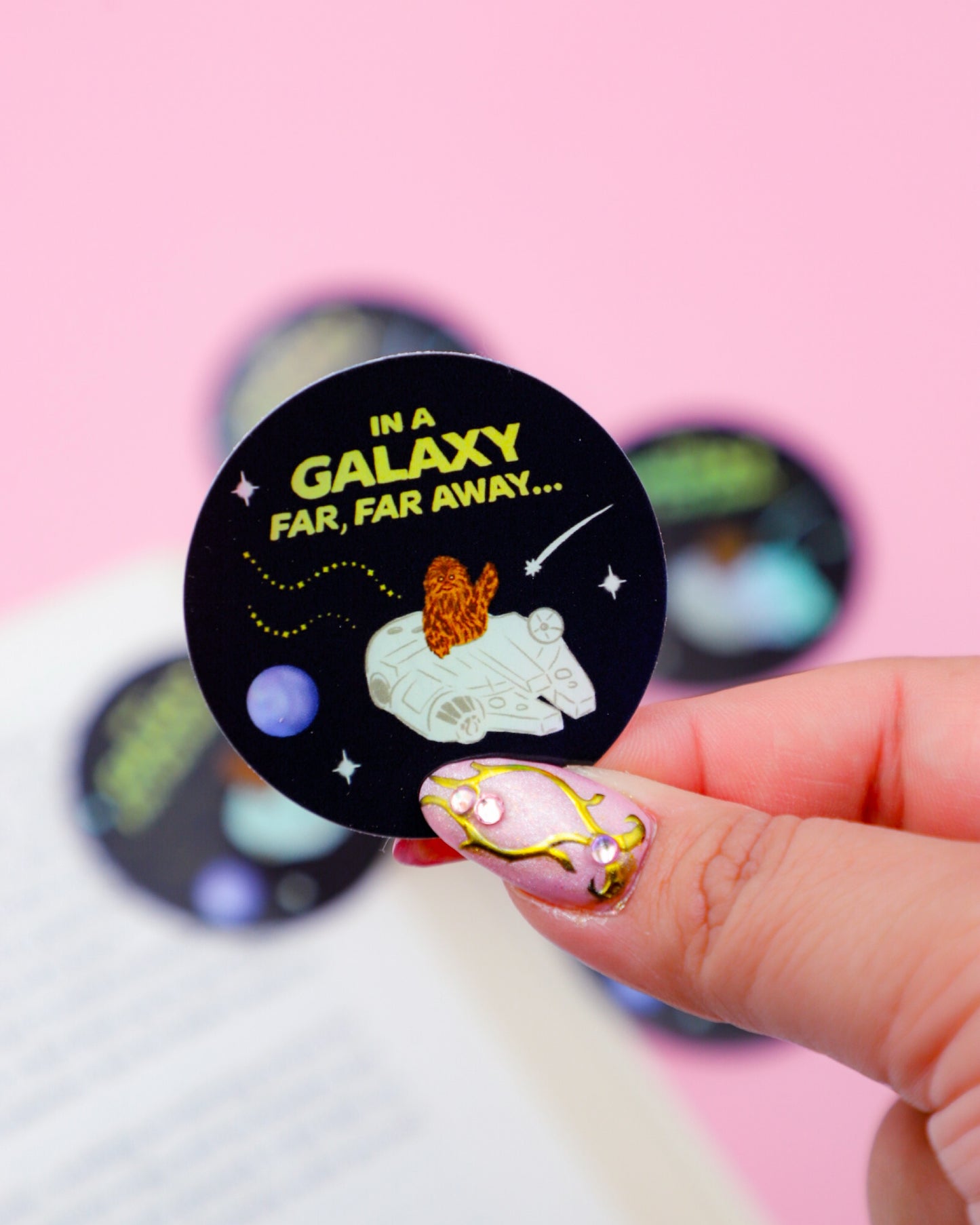 Galaxy Far Far Away Sticker