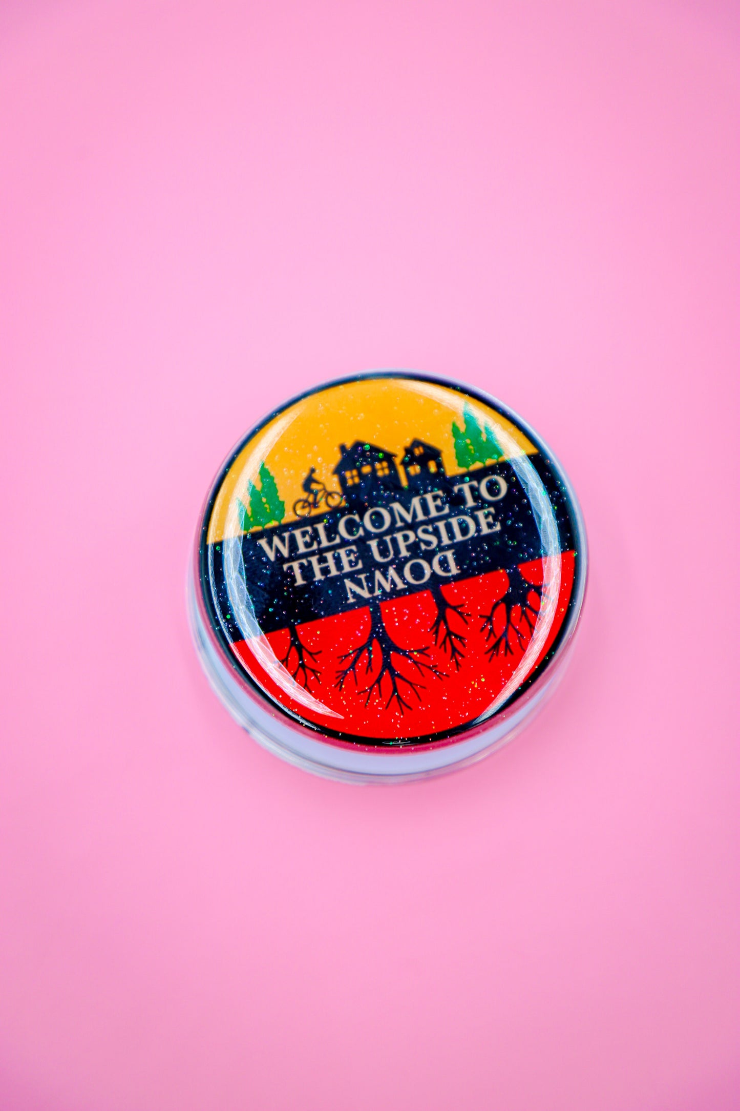 Welcome to the Upside Down Glitter MagSafe Phone Grip