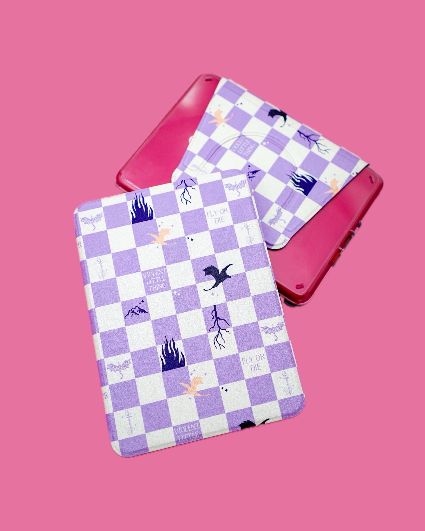 Wingleader Check Detachable Cover Kindle Case