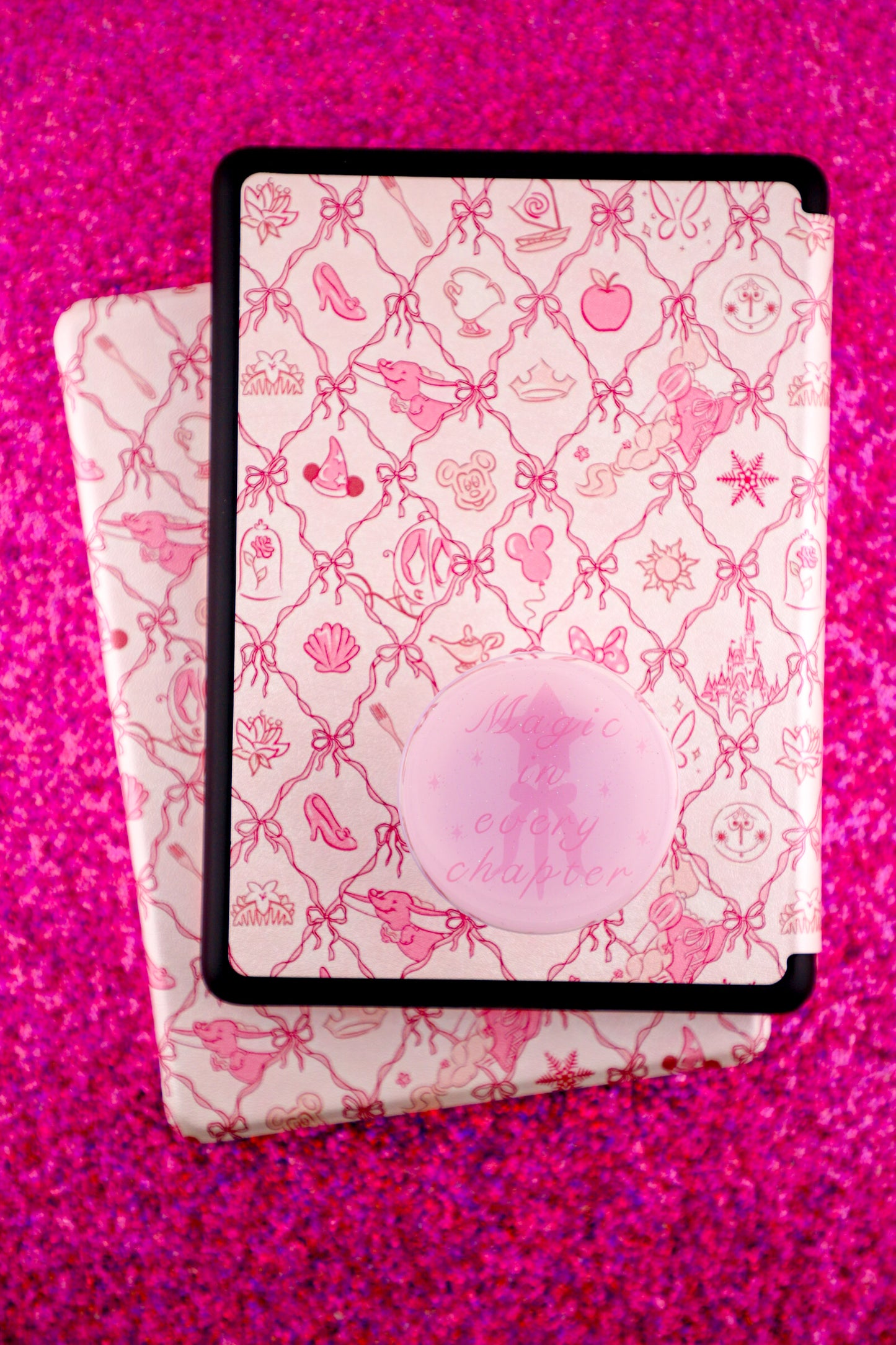 Magic In Every Chapter Glitter Phone Grip
