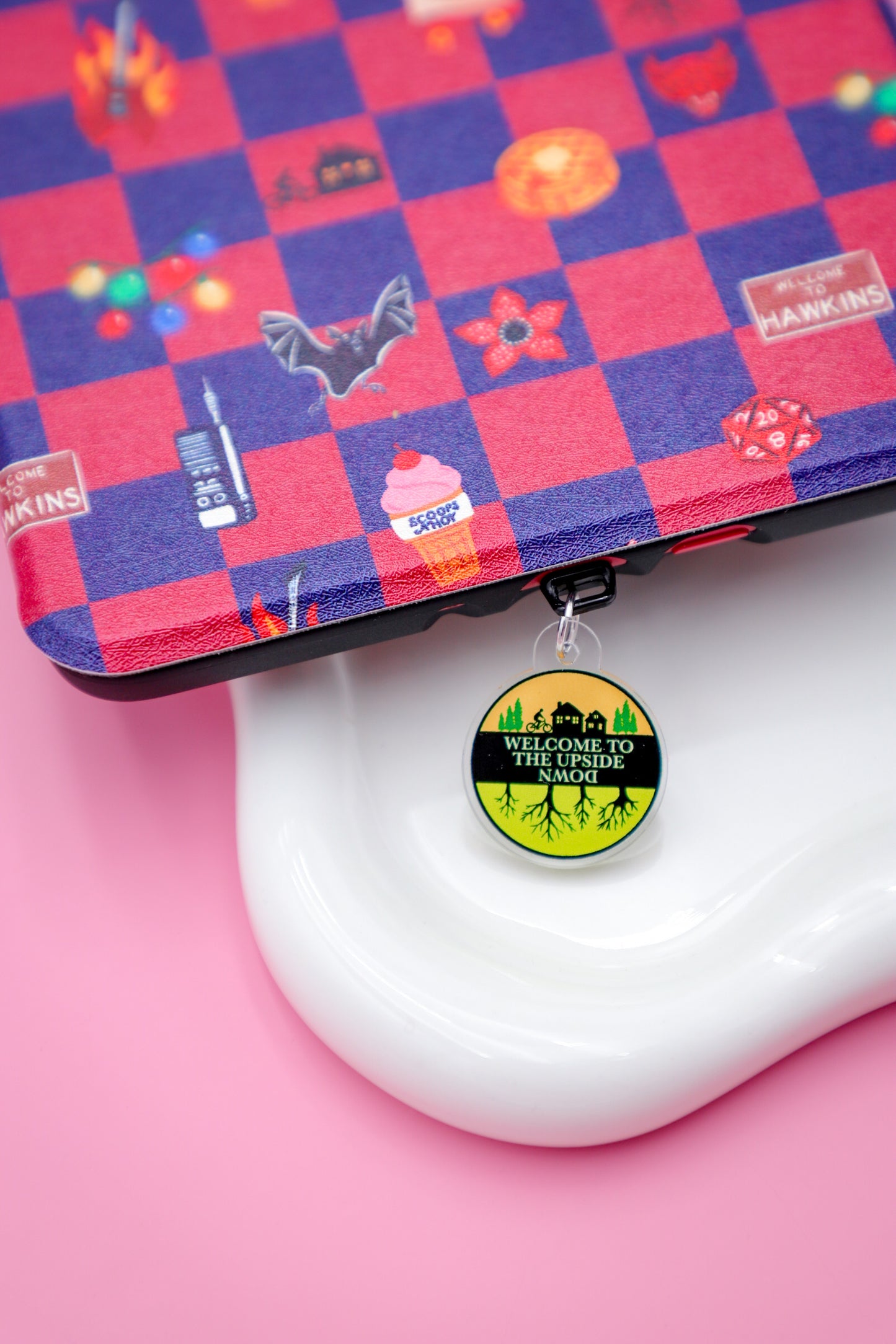 Welcome to the Upside Down Kindle Charm