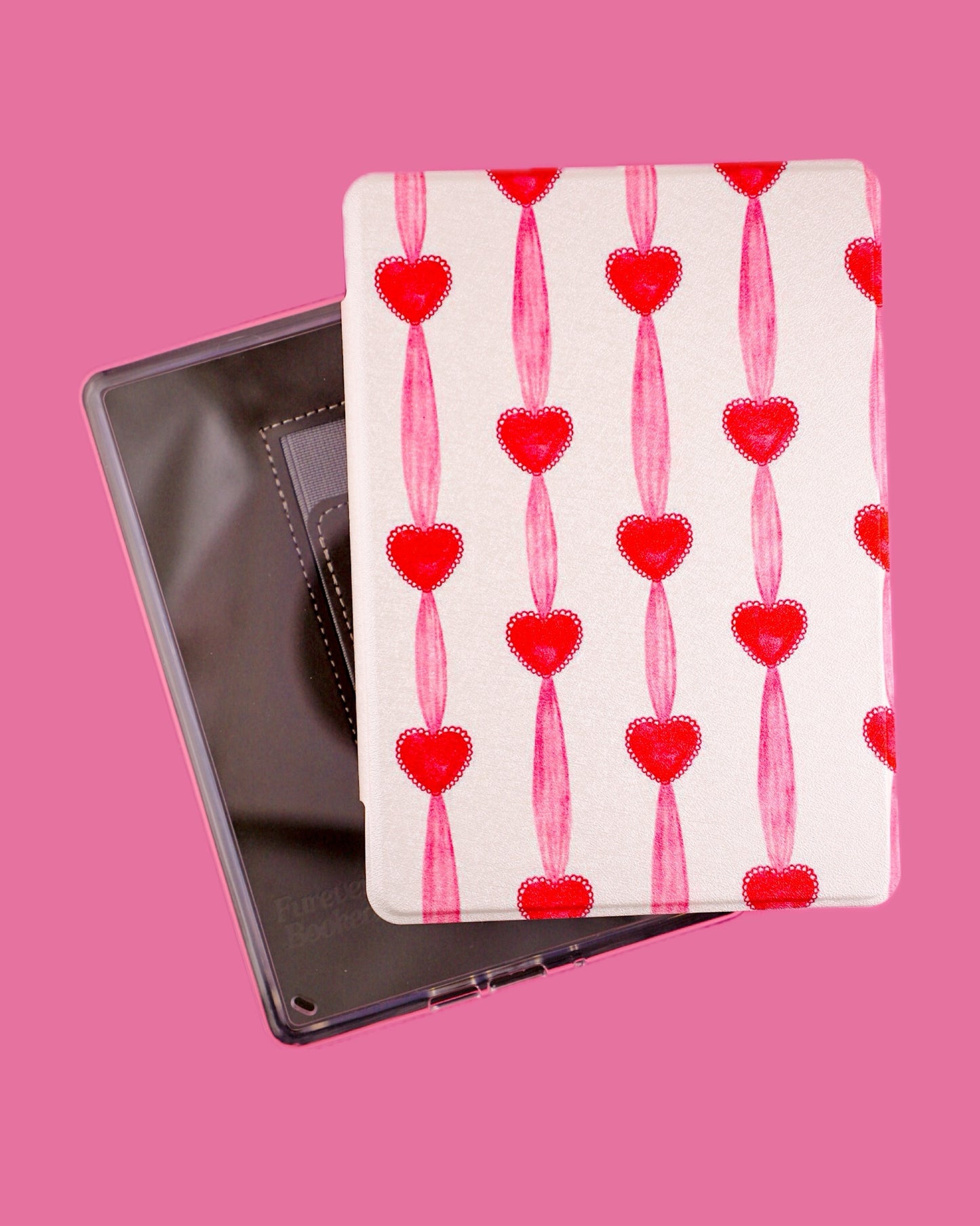 Heartstrings Clearback Kindle Case