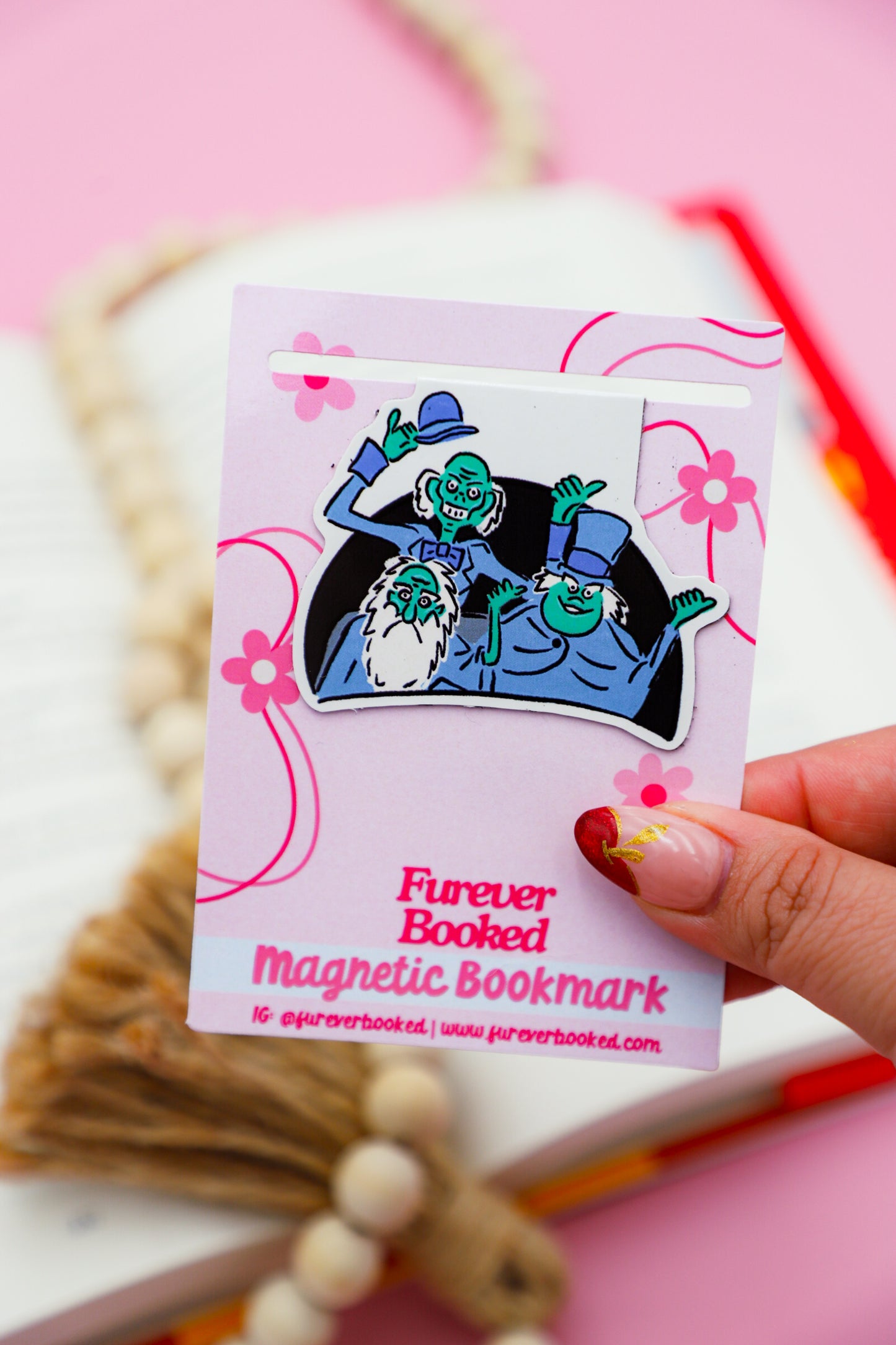 Happy Haunts Magnetic Bookmark