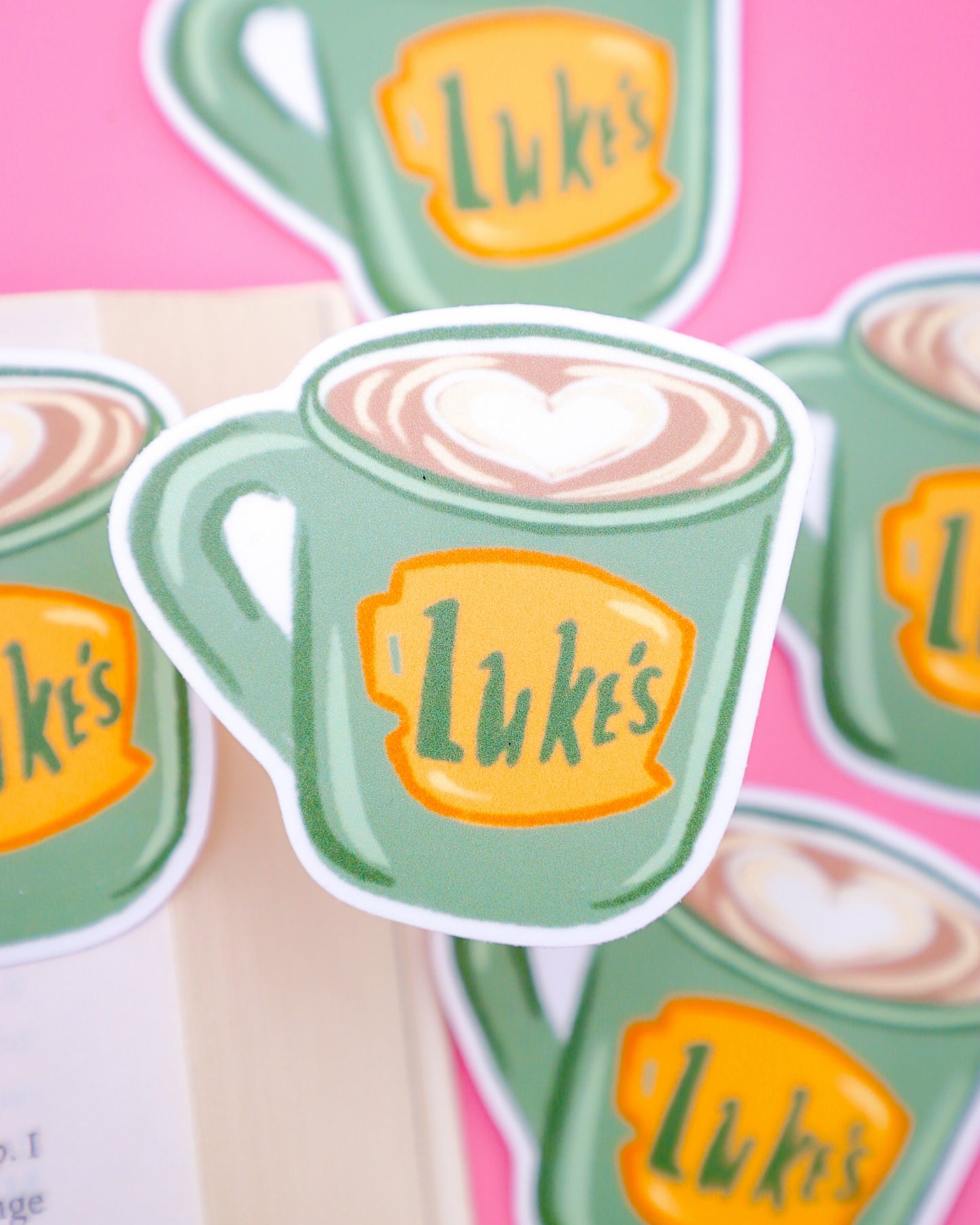 Luke's Sticker