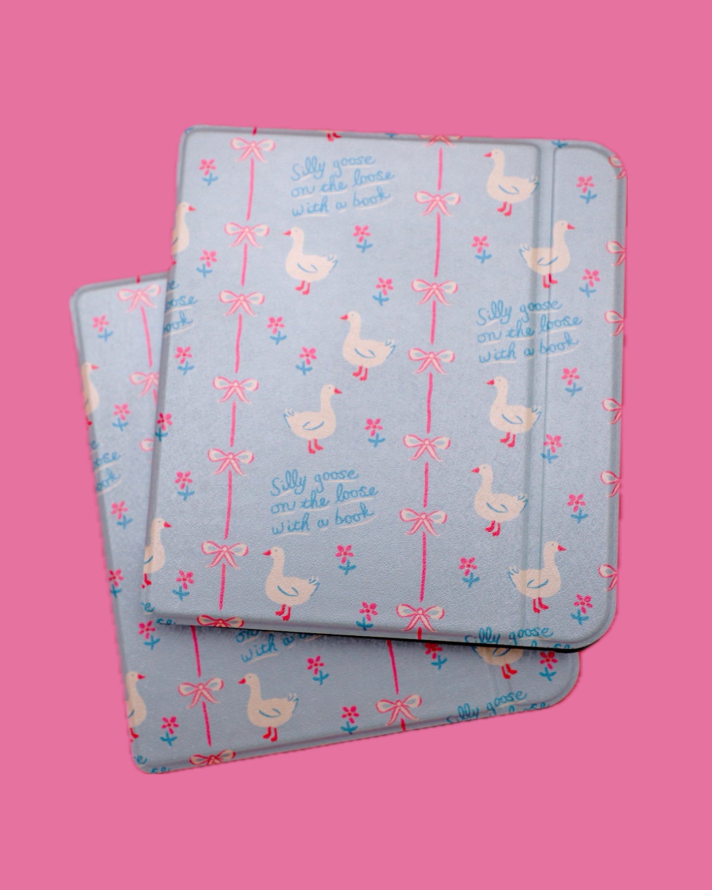 Silly Goose On The Loose With A Book Kobo Libra Case