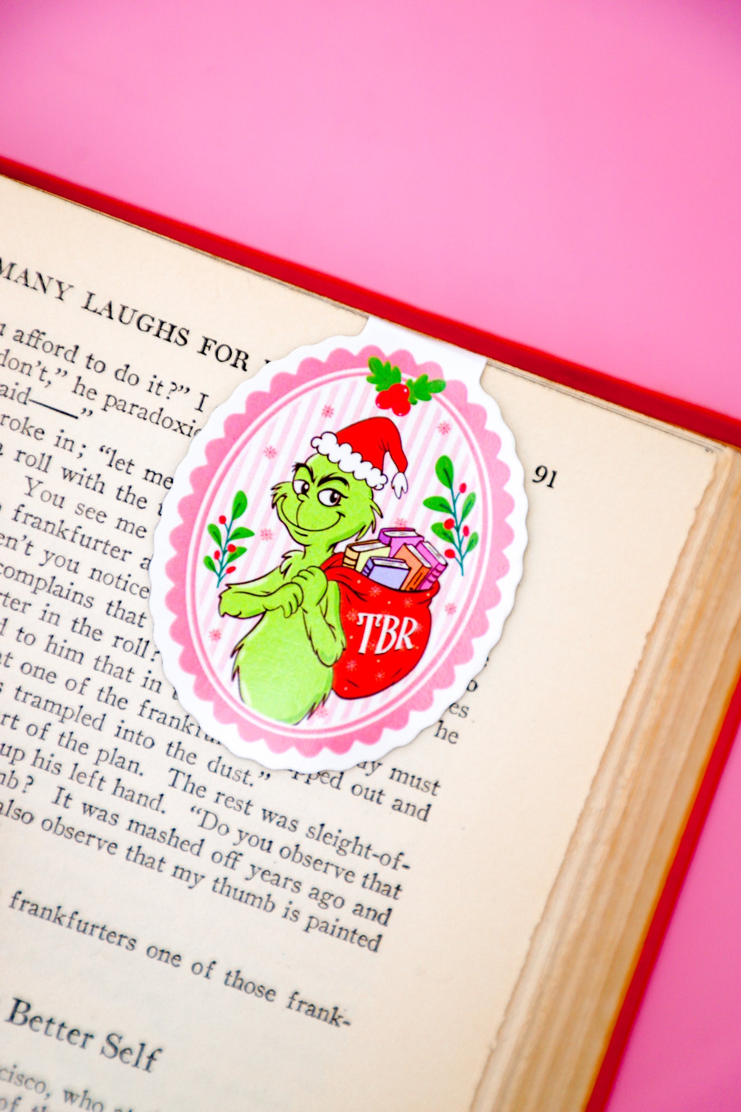 TBR Magnetic Bookmark