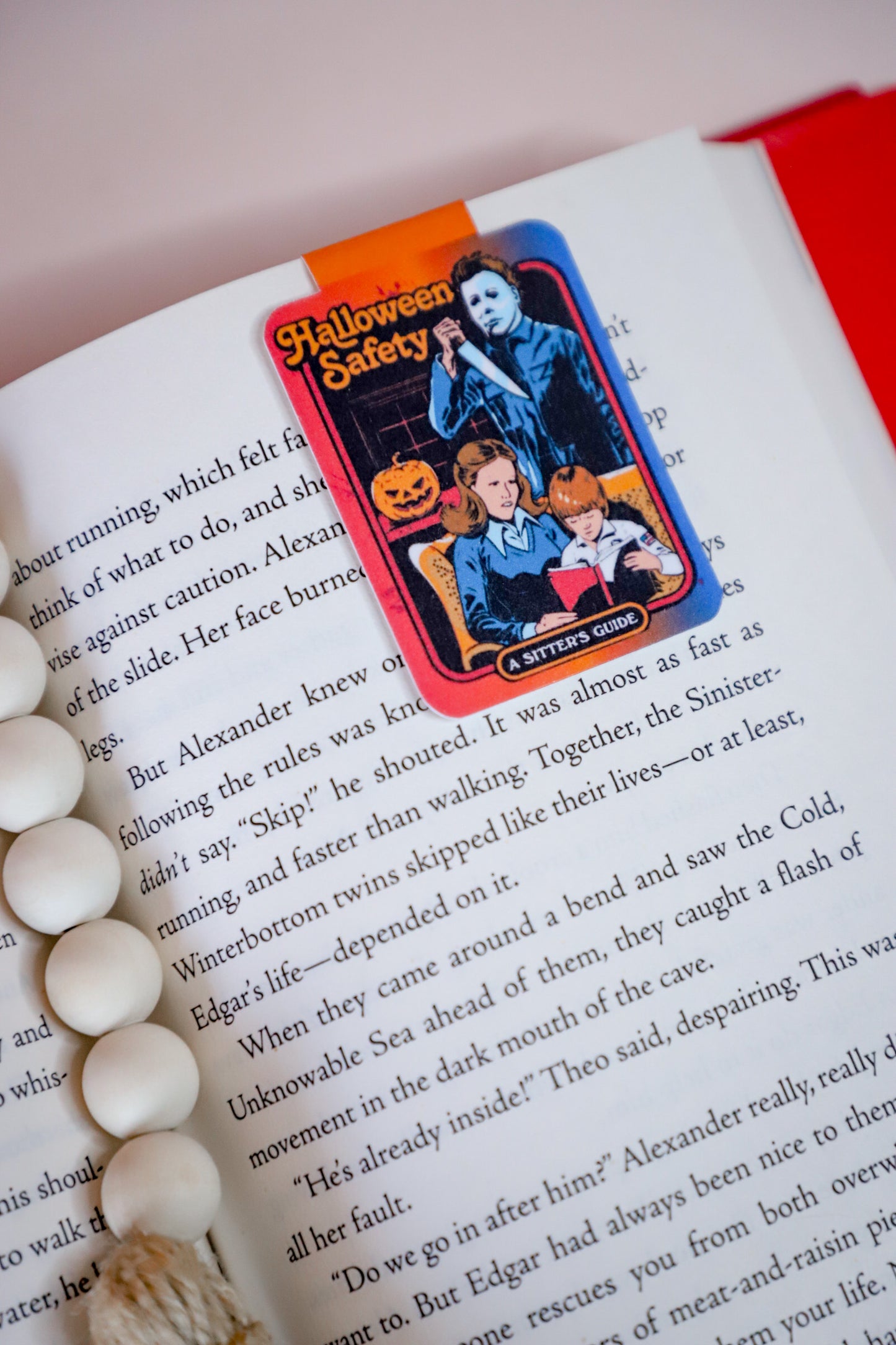 Halloween Safety Magnetic Bookmark