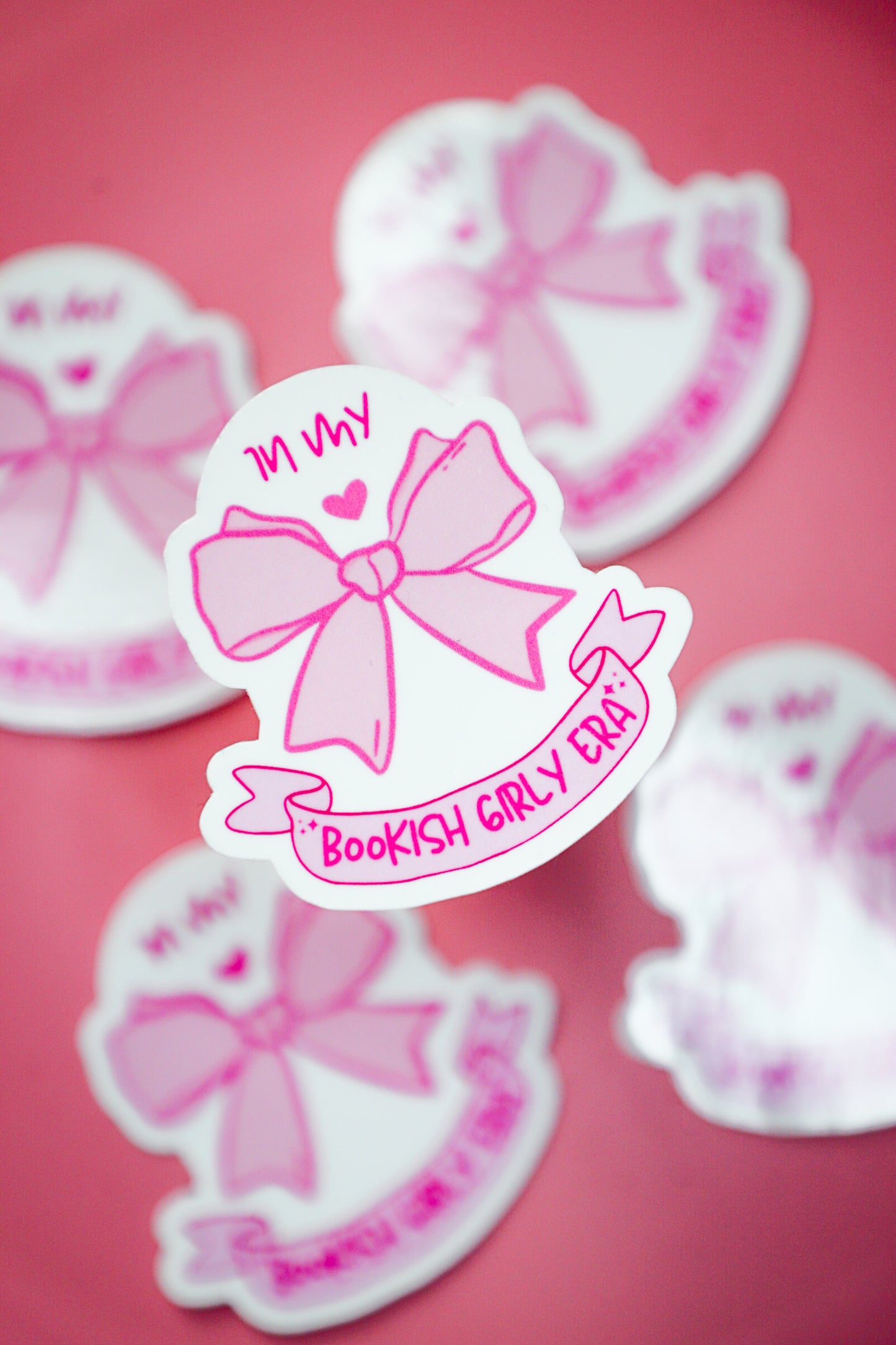 In My Bookish Girly Era Sticker