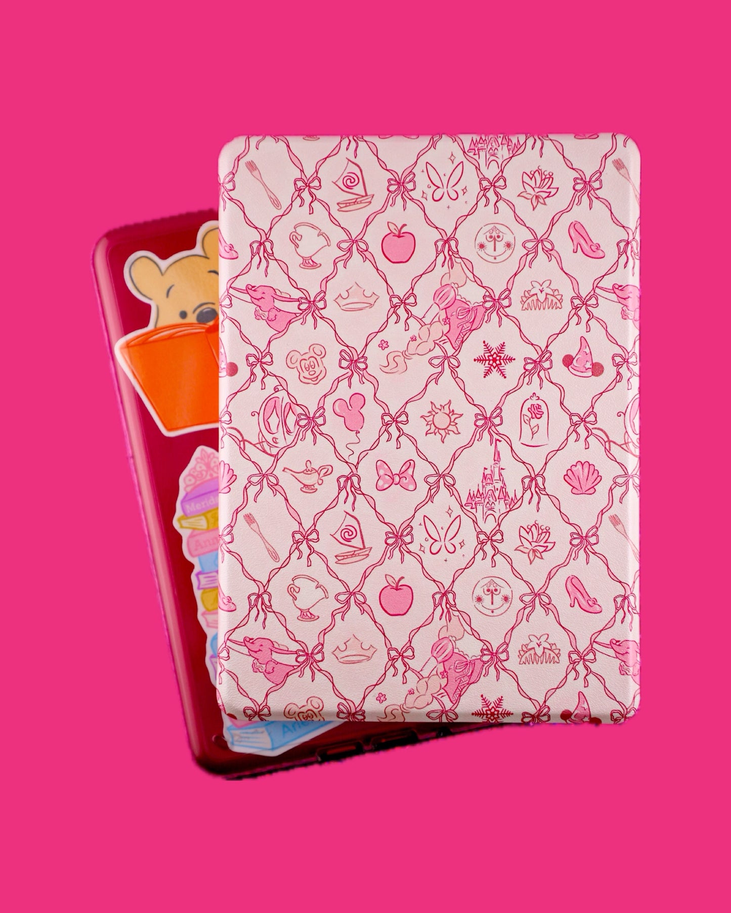 Read Like A Princess Clear Back Kindle Case