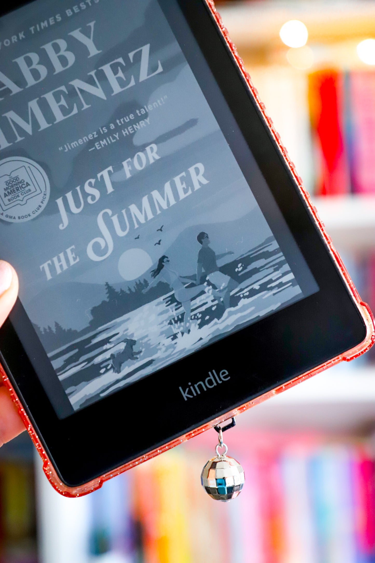 Disco Ball Kindle Charm
