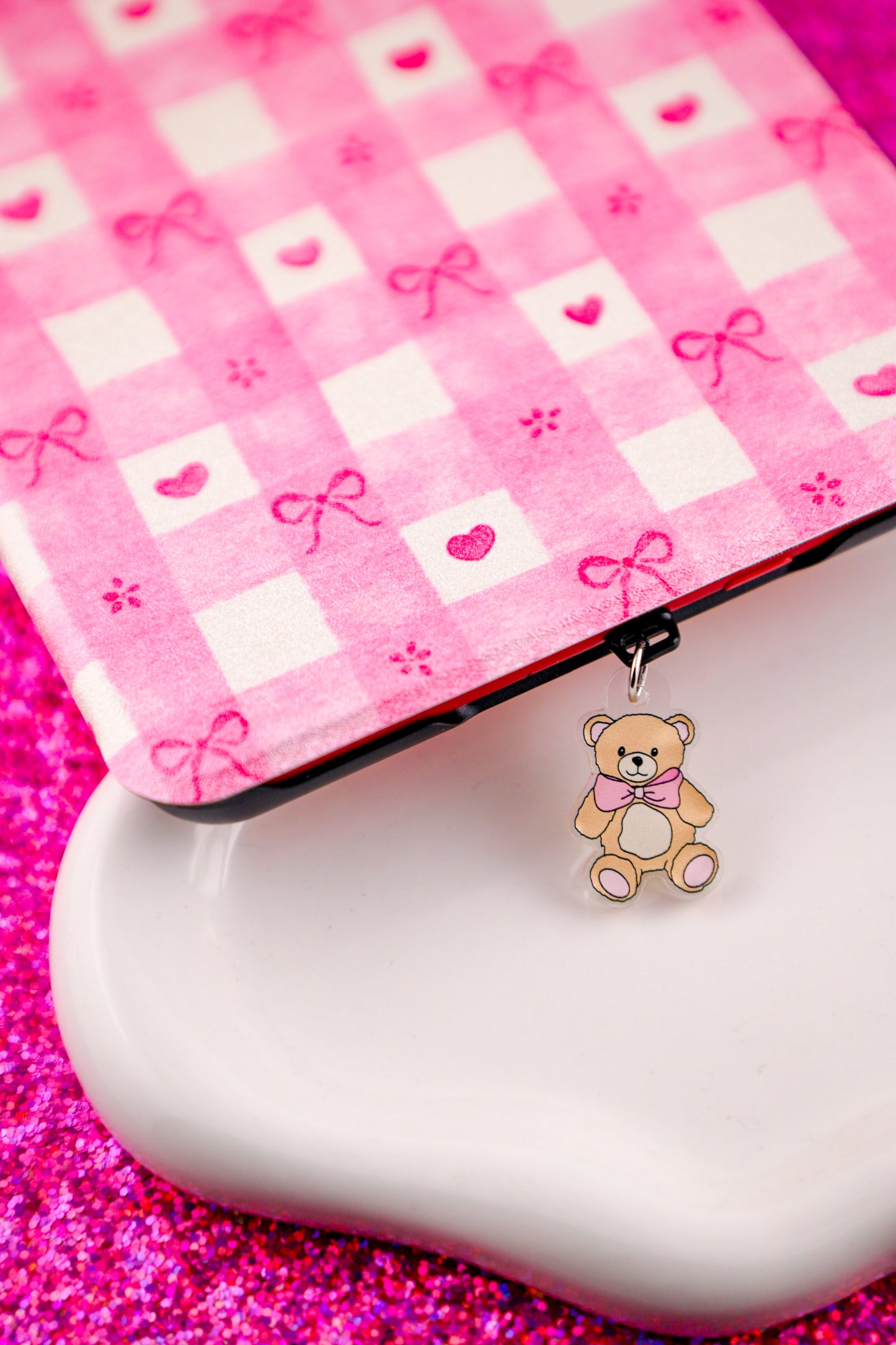 Teddy Bear Kindle Charm