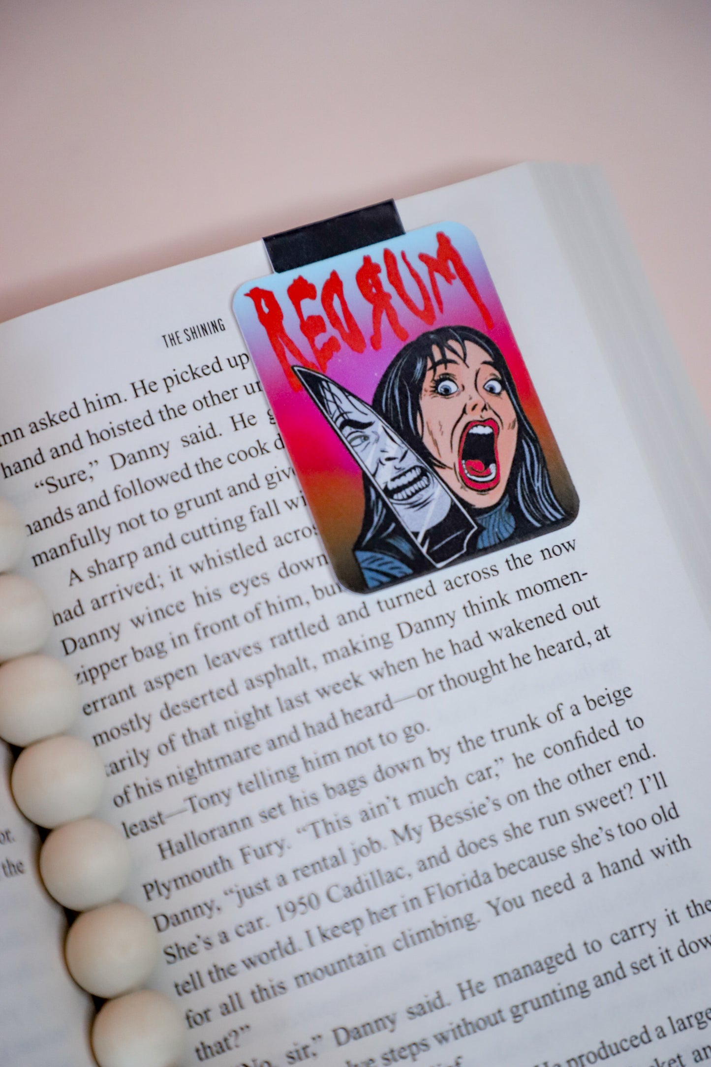 Redrum Magnetic Bookmark