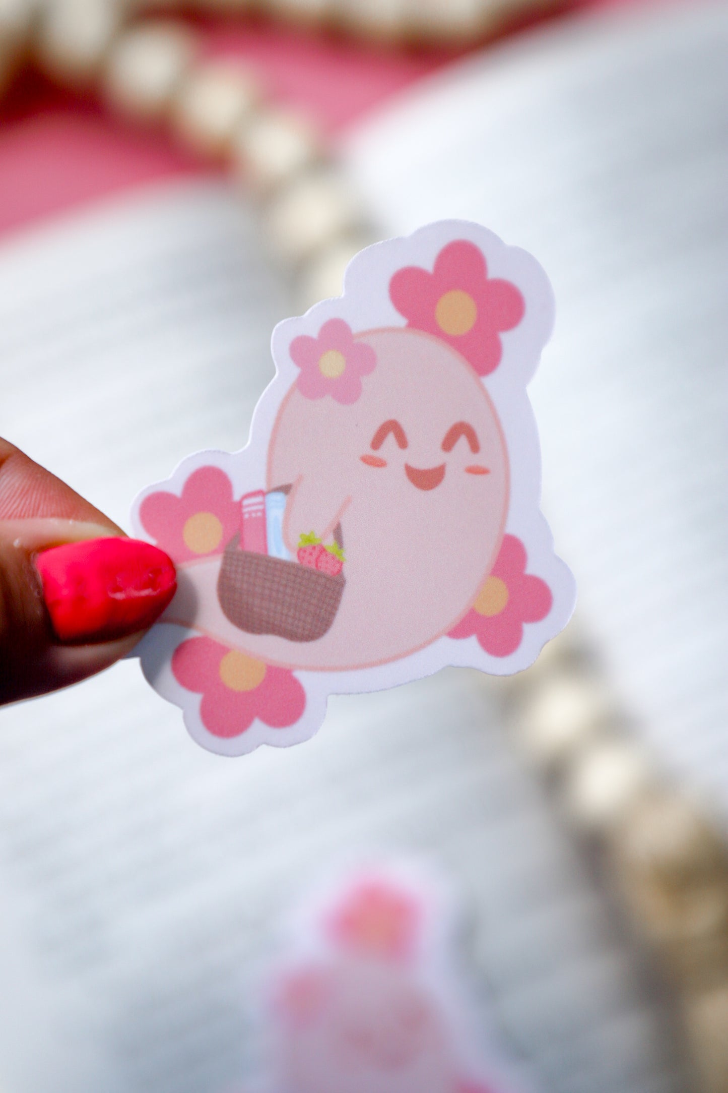 Spring Ghost Sticker