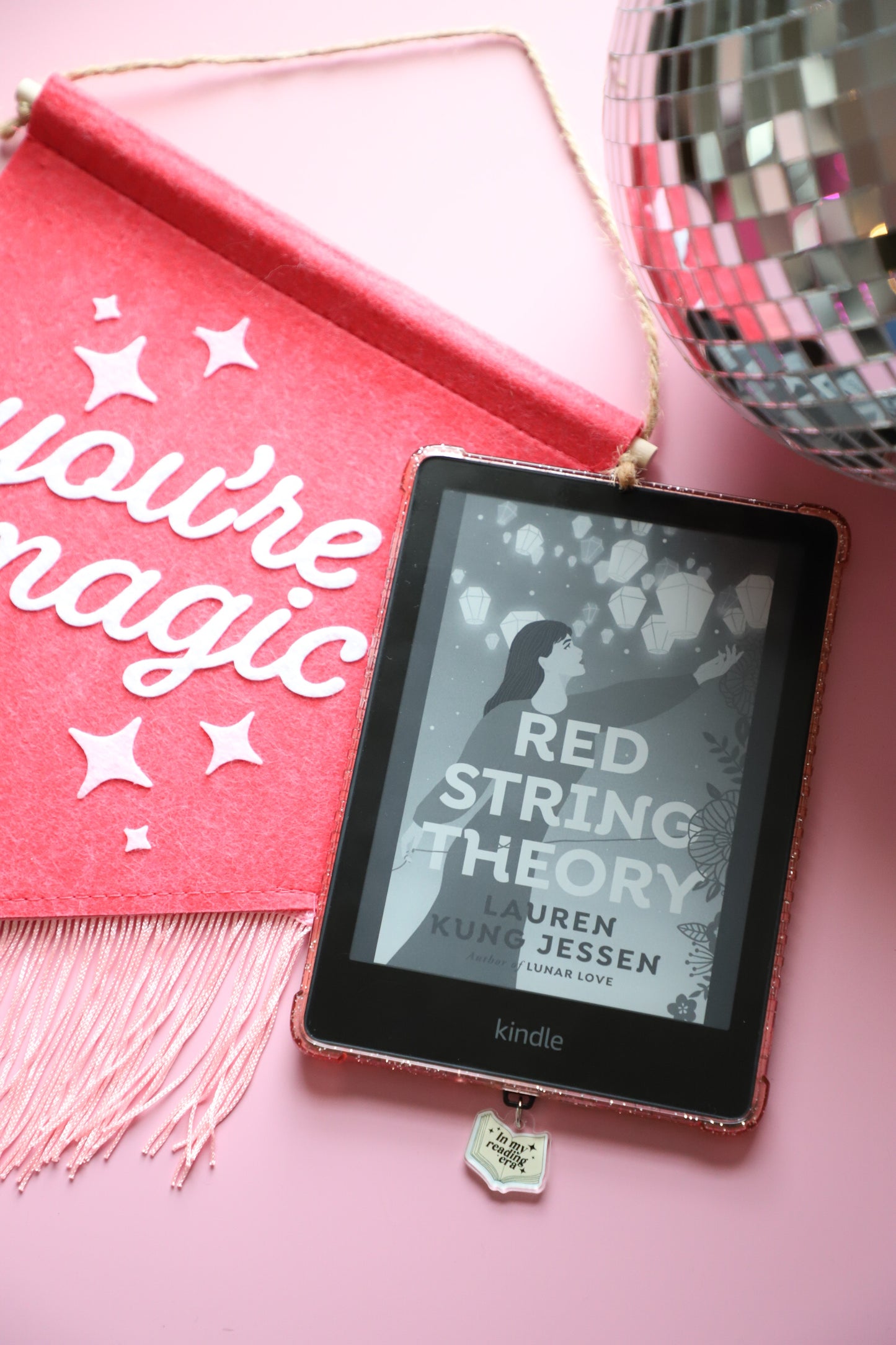 In My Reading Era Kindle Charm