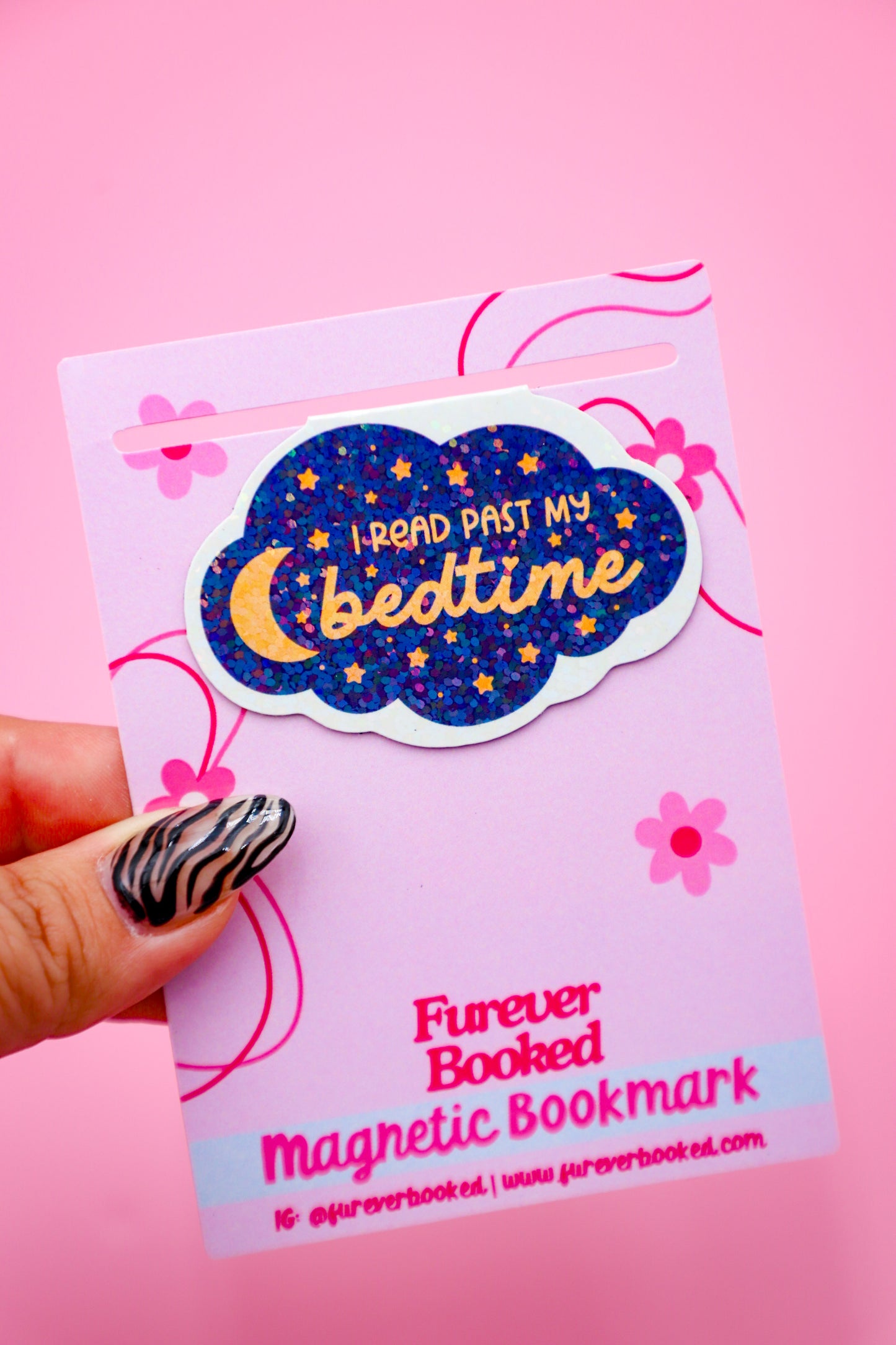 I Read Past My Bedtime Magnetic Bookmark