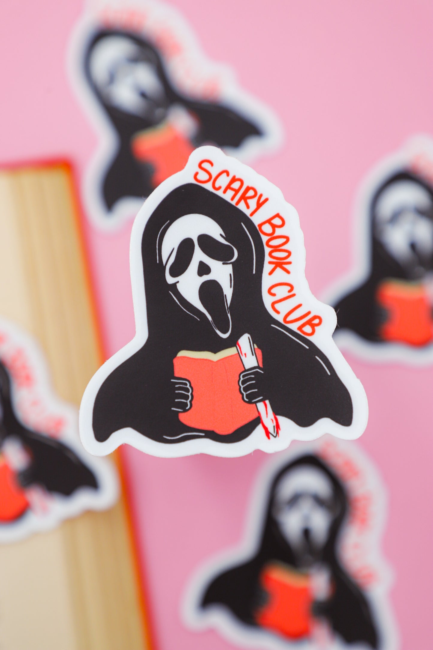 Scary Book Club Sticker