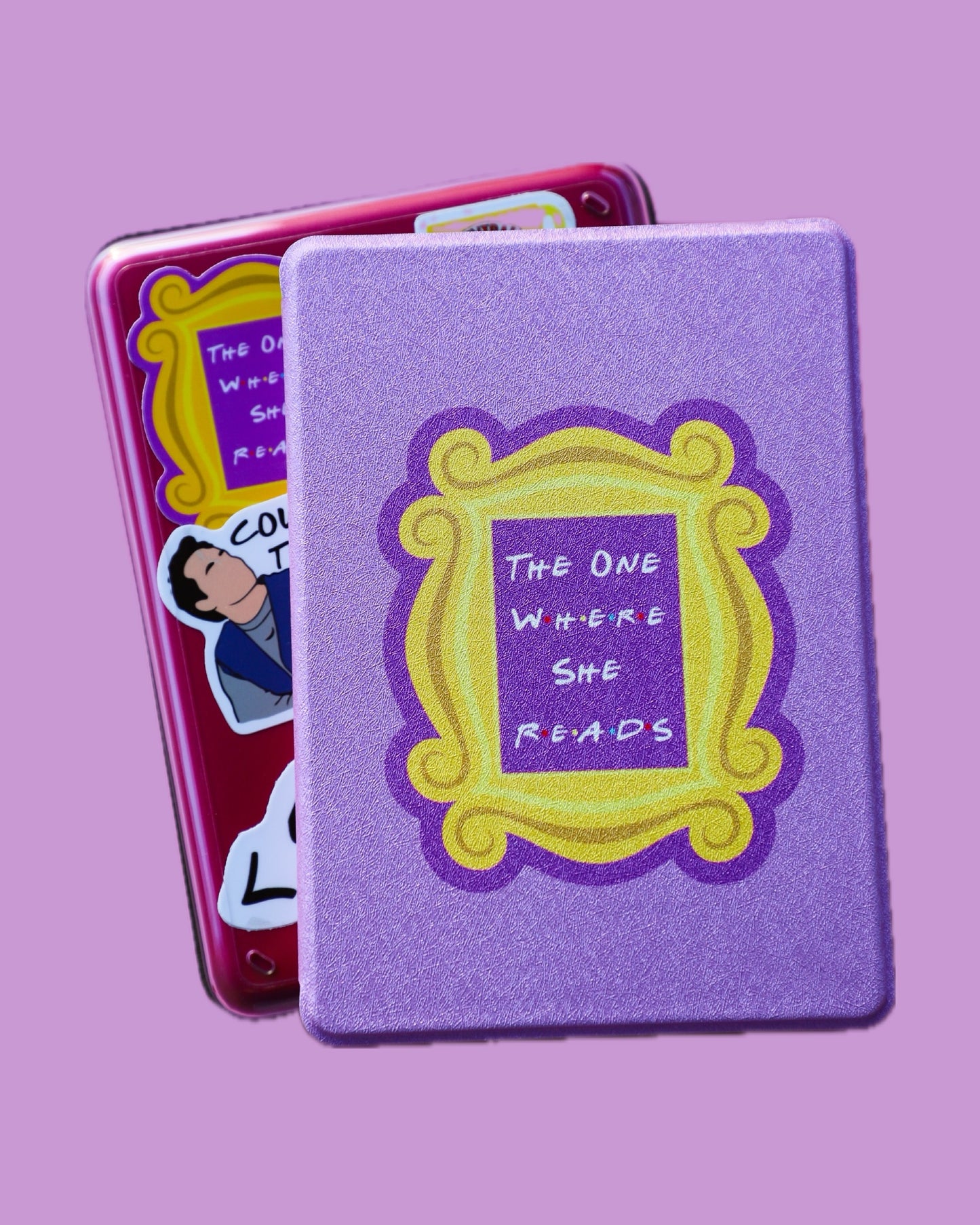The One Where She Reads Clearback Kindle Case