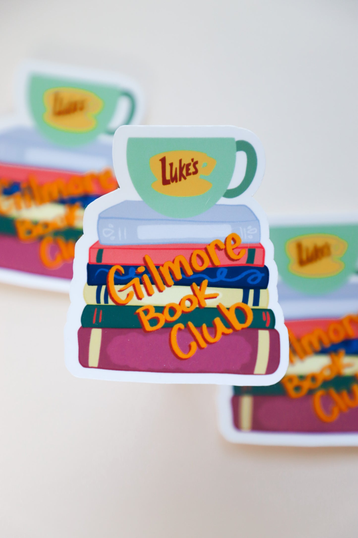 Gilmore Book Club Sticker