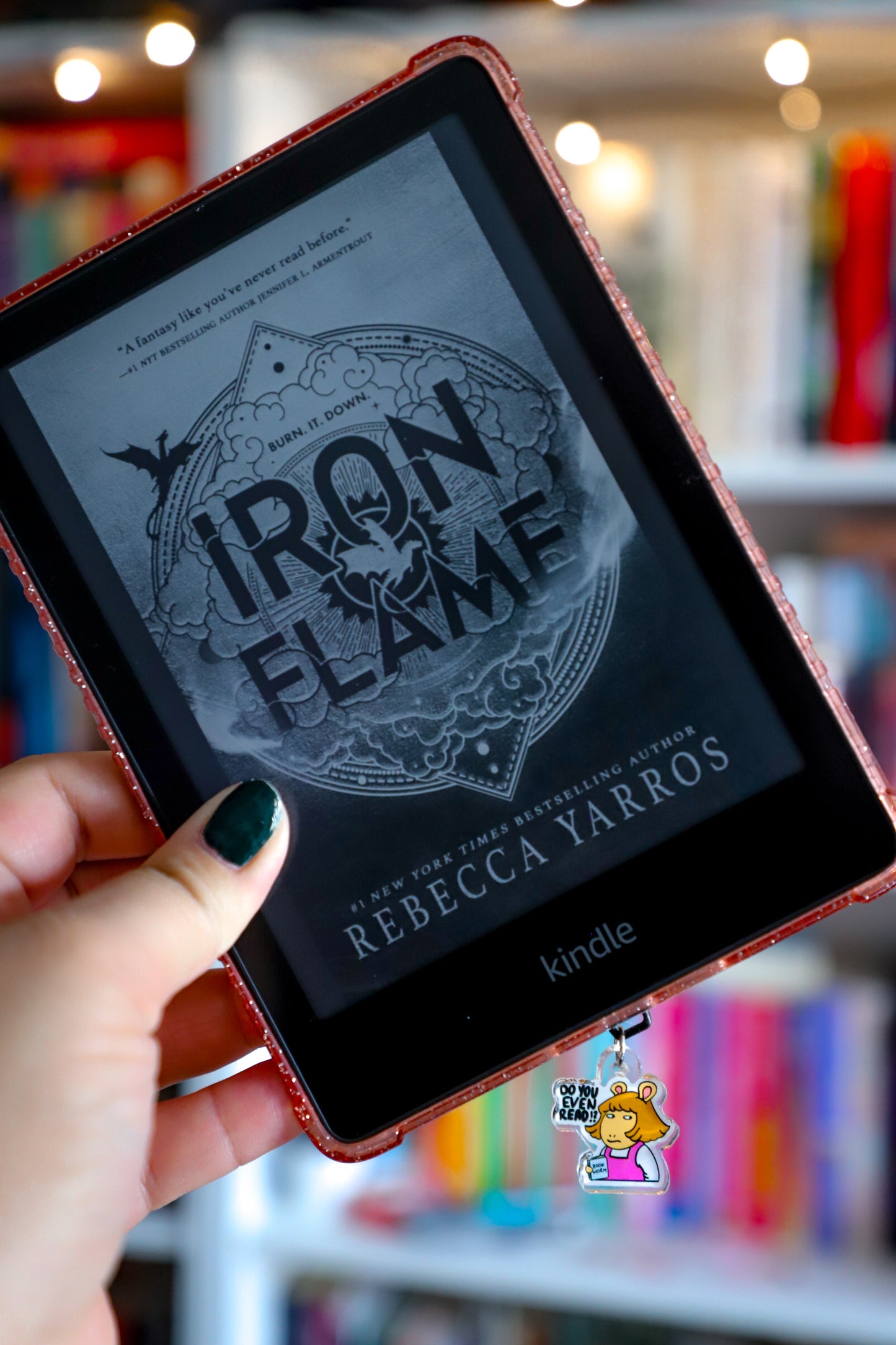 Little Sister Do You Even Read Kindle Charm