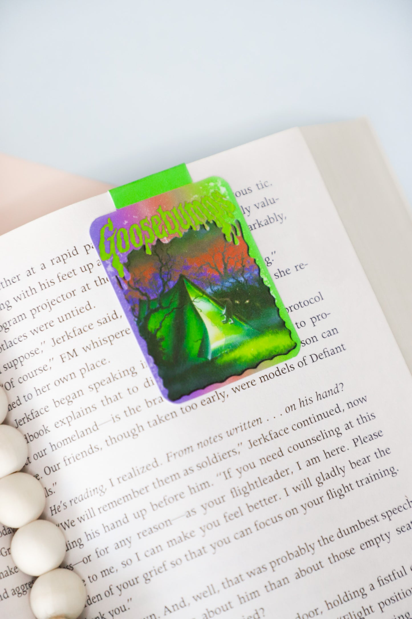 Goosebumps Welcome To Camp Nightmare Magnetic Bookmark