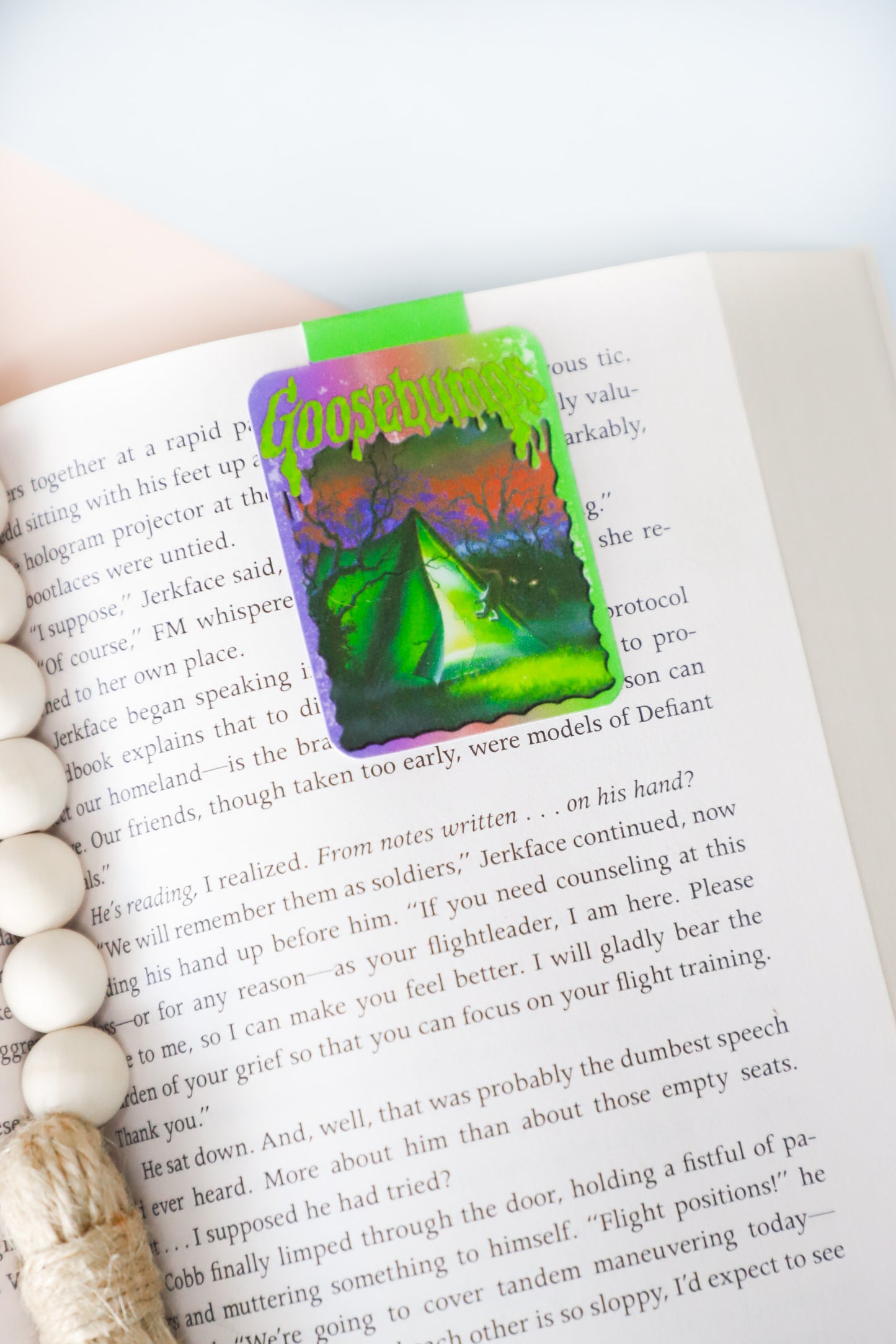 Goosebumps Welcome To Camp Nightmare Magnetic Bookmark
