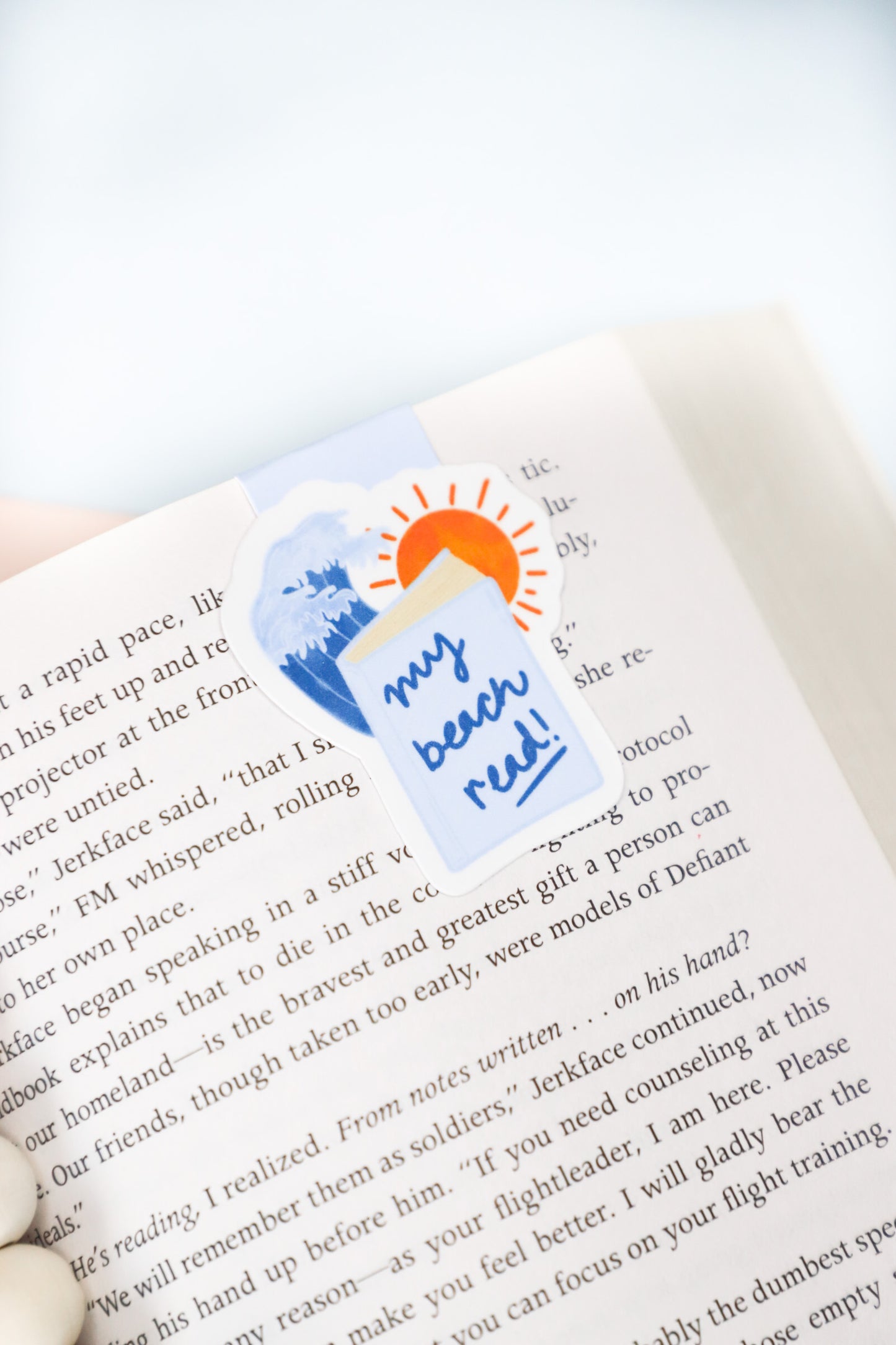 My Beach Read Magnetic Bookmark
