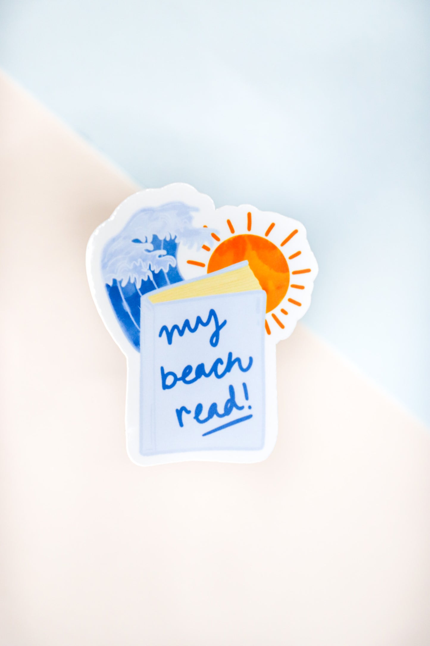 My Beach Read Sticker