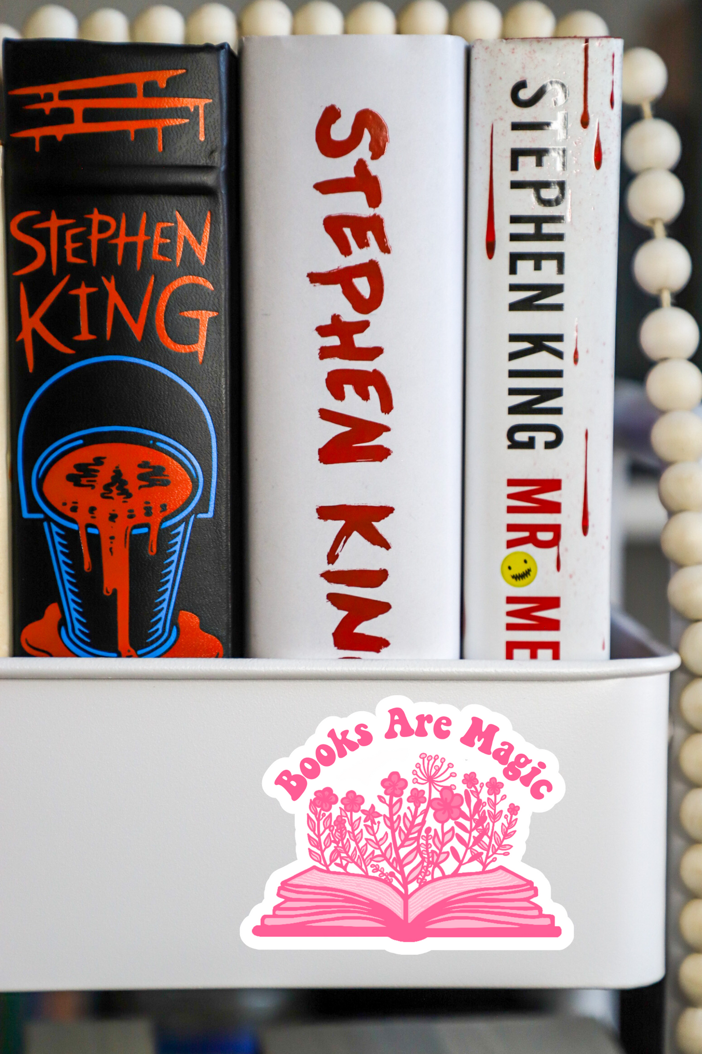 Pink Books Are Magic Magnet