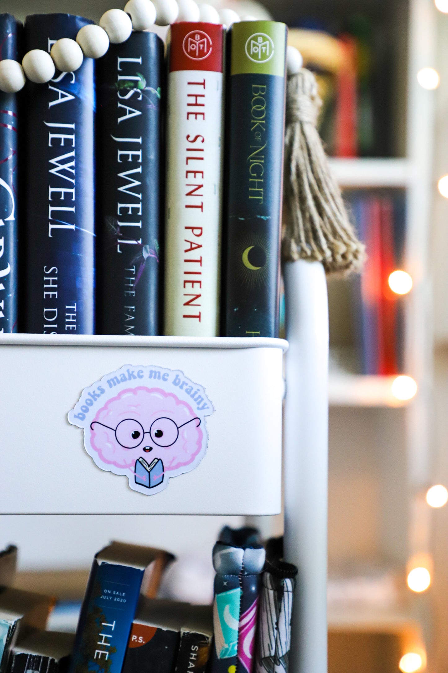 Books Make Me Brainy Magnet