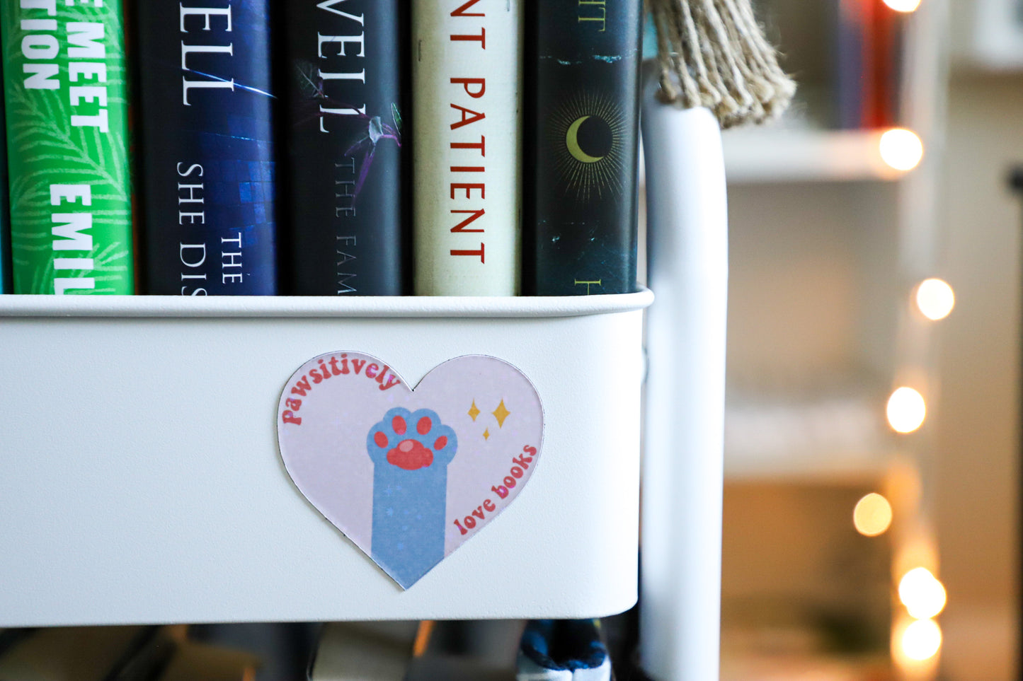 Pawsitively Love Books Magnet