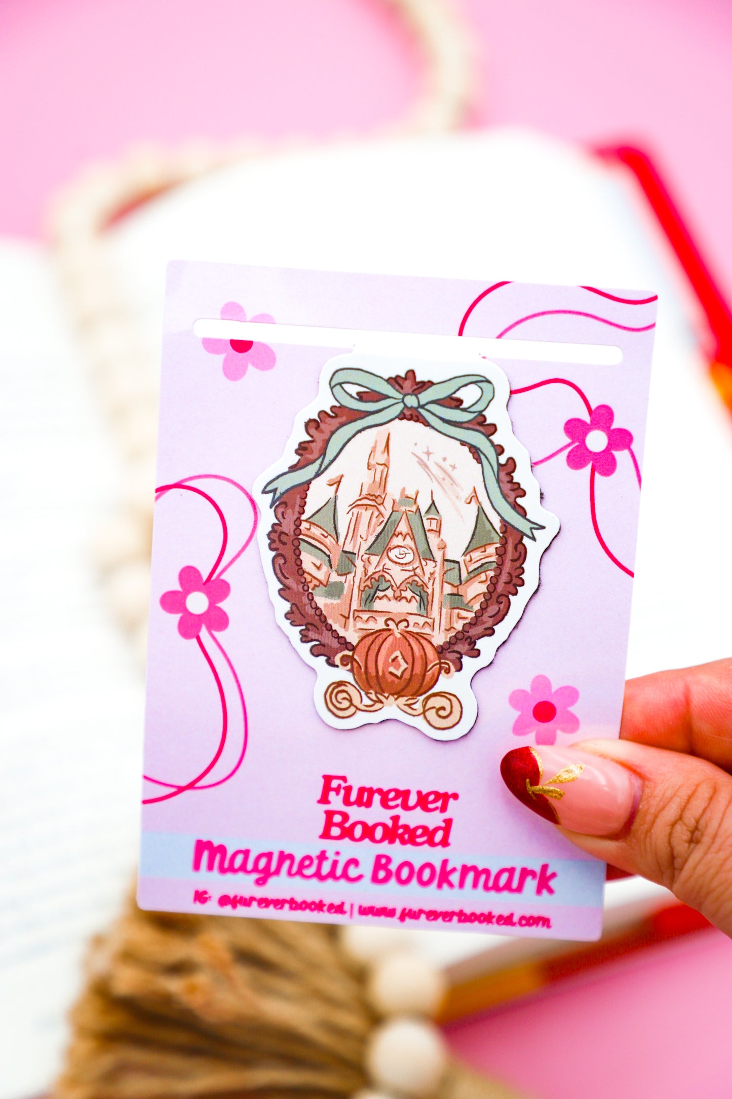 Autumn Ever After Magnetic Bookmark