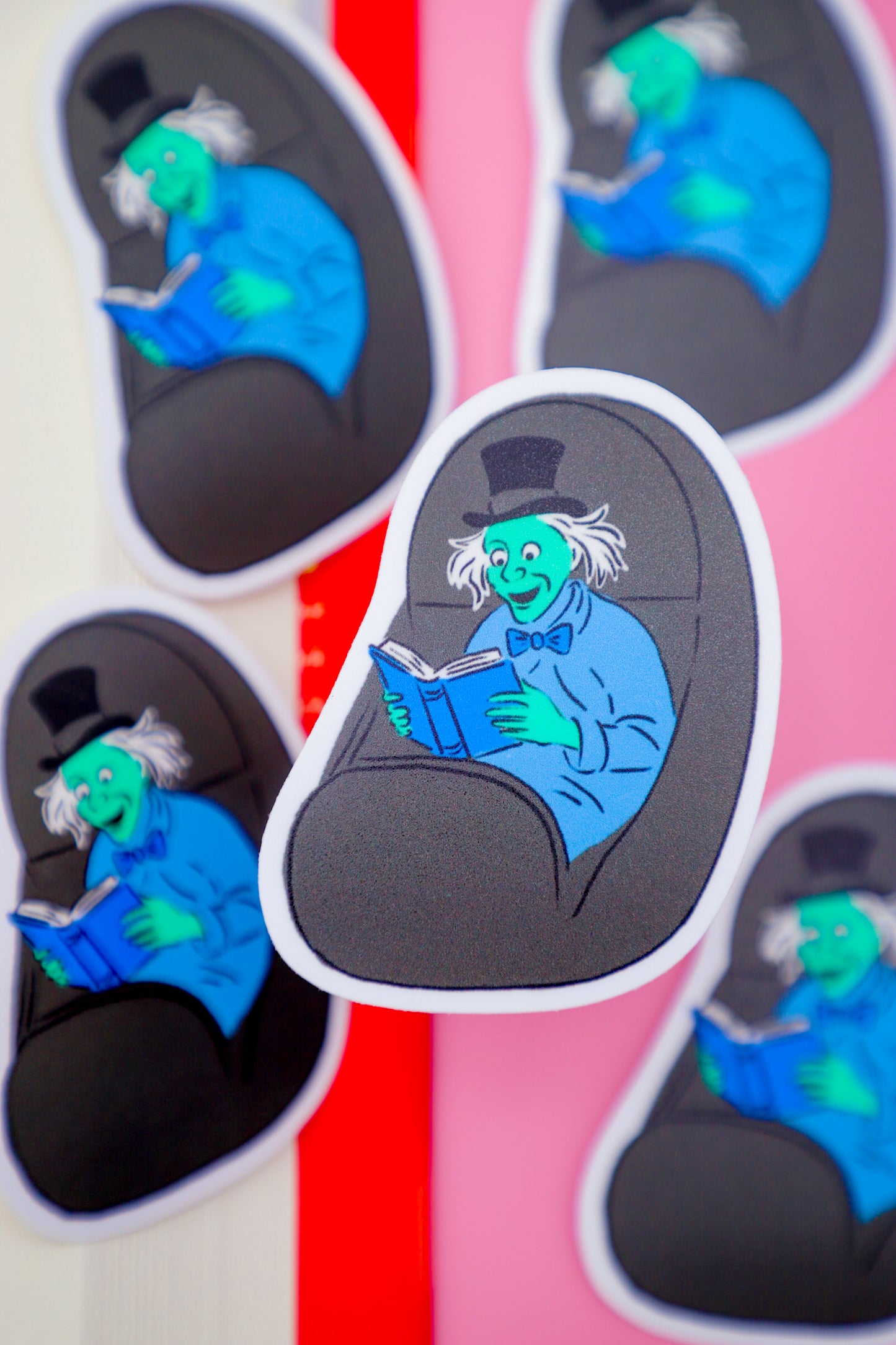 Doom Buggy Reader Sticker