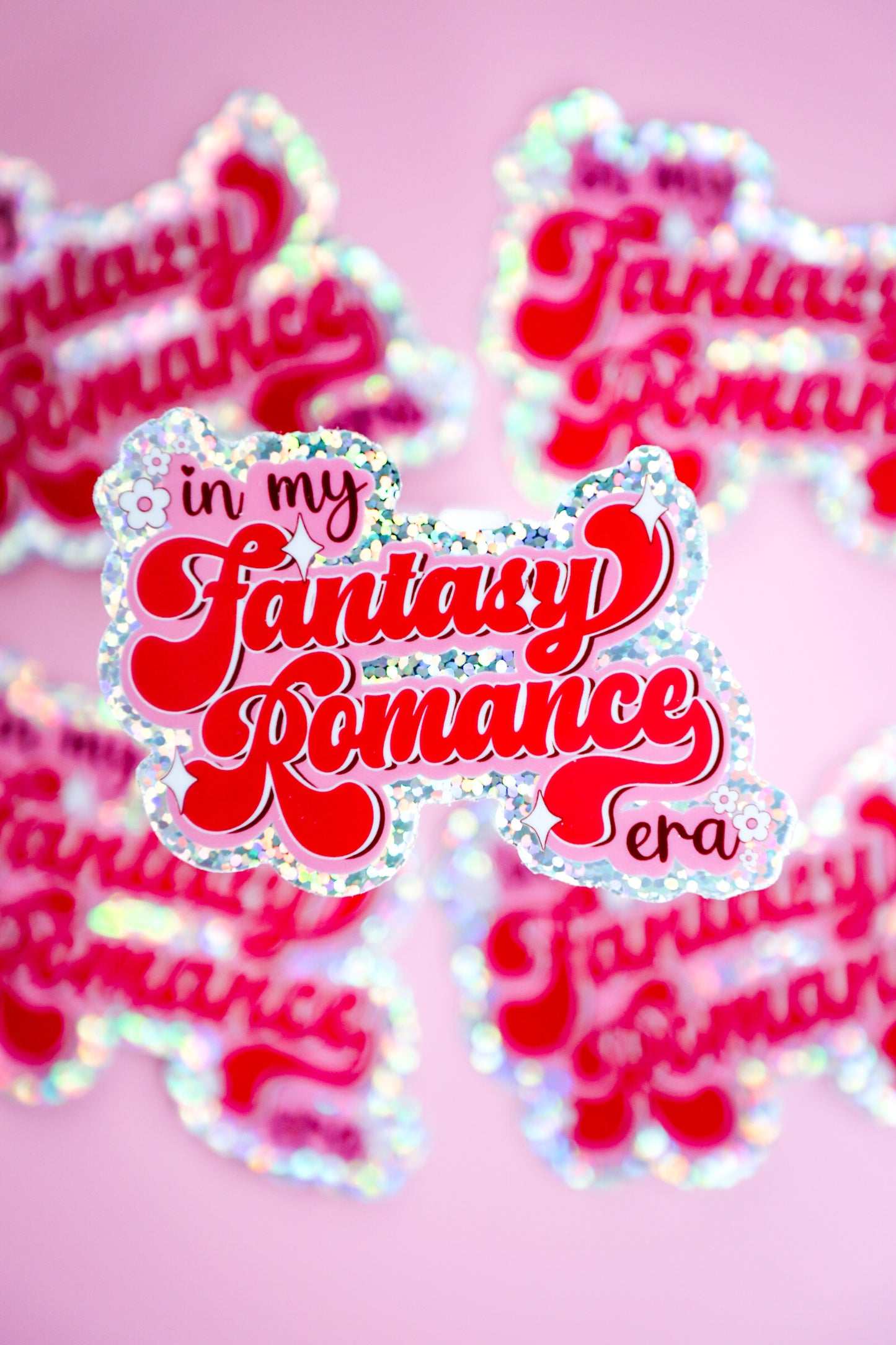 In My Fantasy Romance Era Glitter Sticker