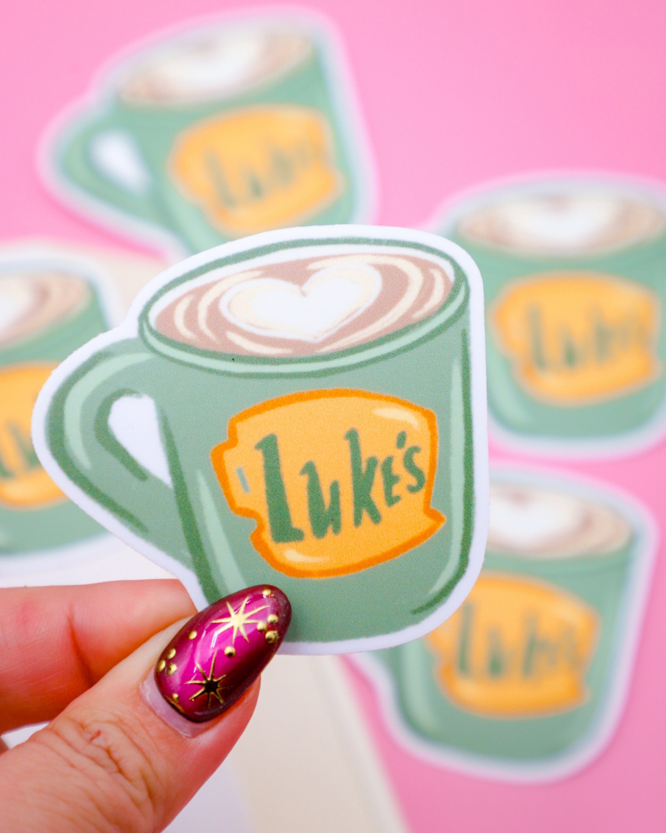 Luke's Sticker