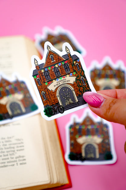 Hawkins Public Library Sticker