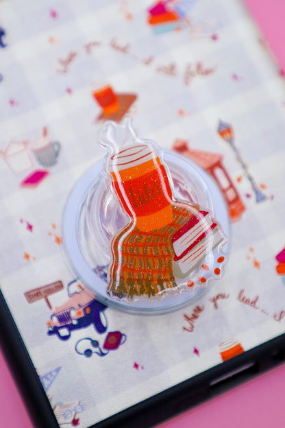 Coffee Coffee Coffee Glitter MagSafe Phone Grip