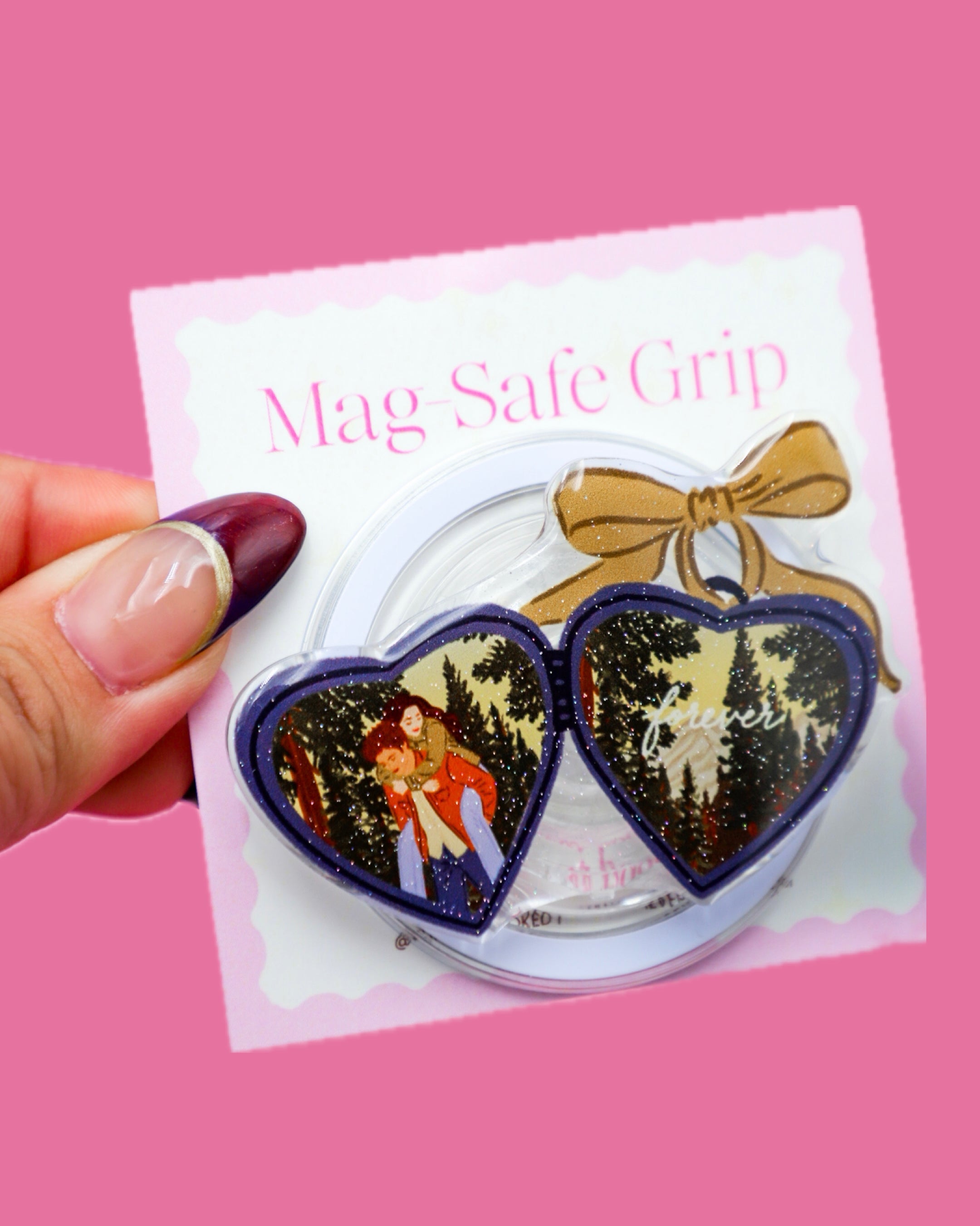 Forever Locket MagSafe Phone Grip
