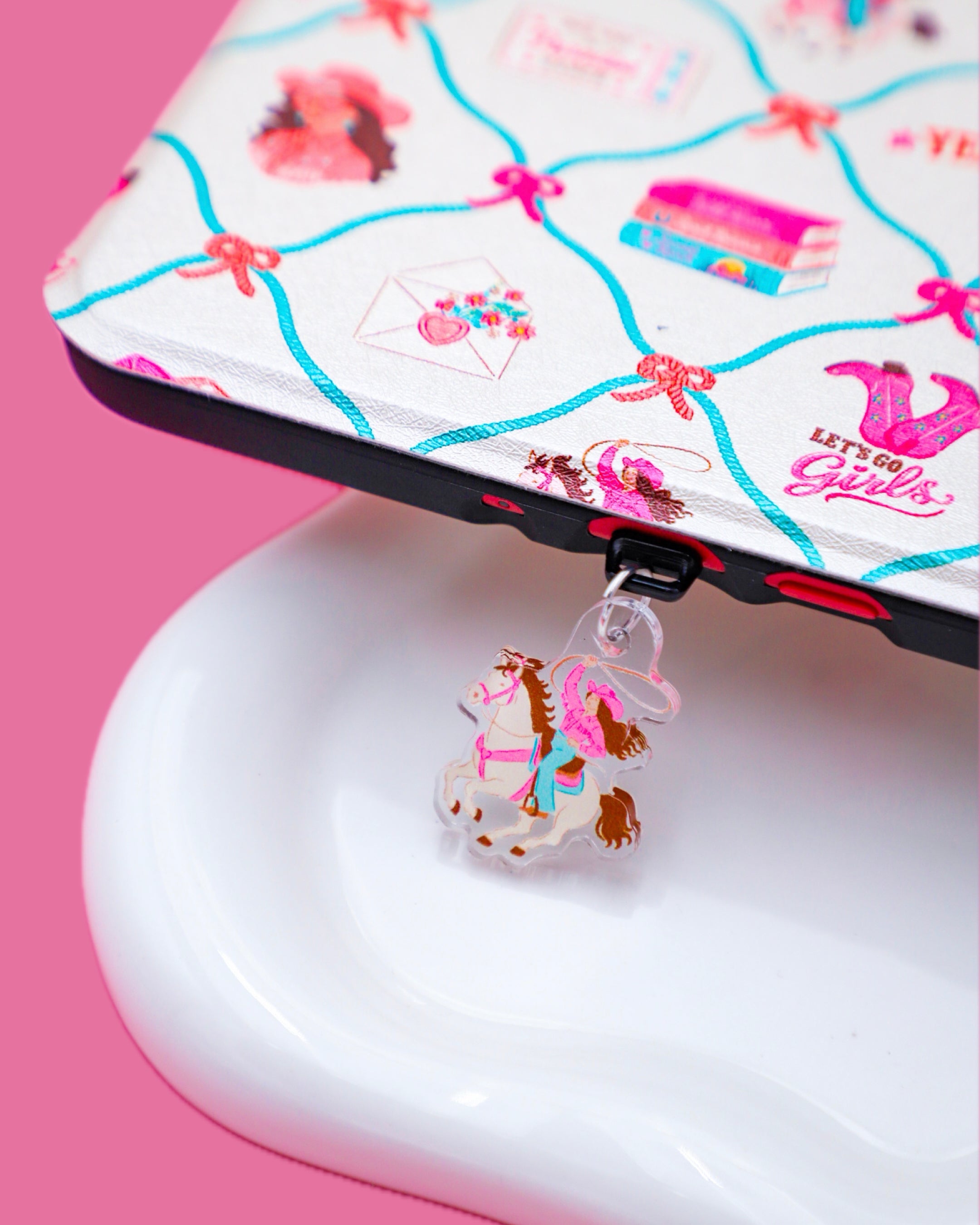 Cowgirl Era Kindle Charm