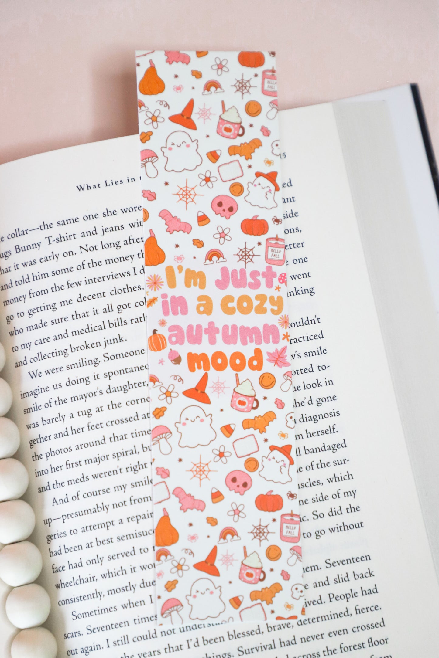Cozy Autumn Mood Bookmark