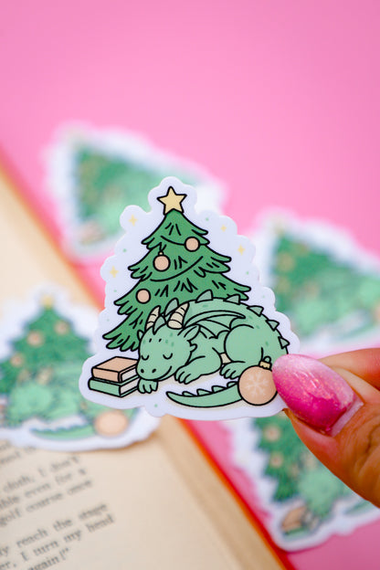 Cozy Dragon Sticker