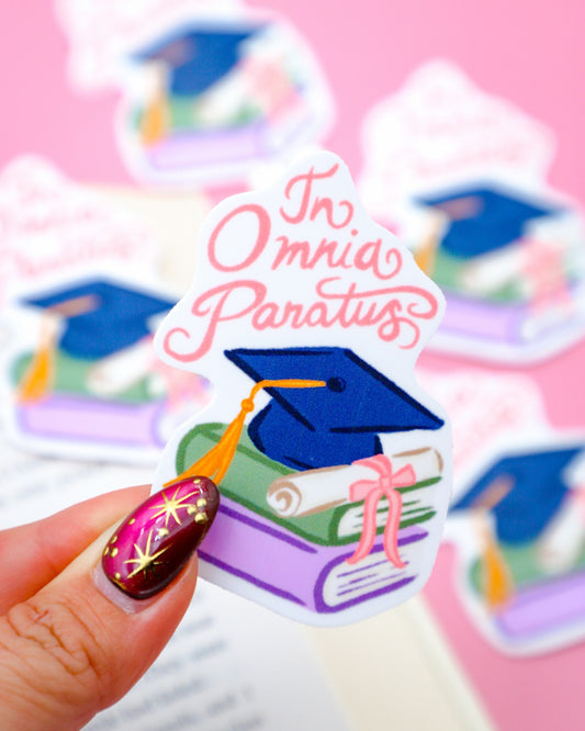 In Omnia Paratus Sticker
